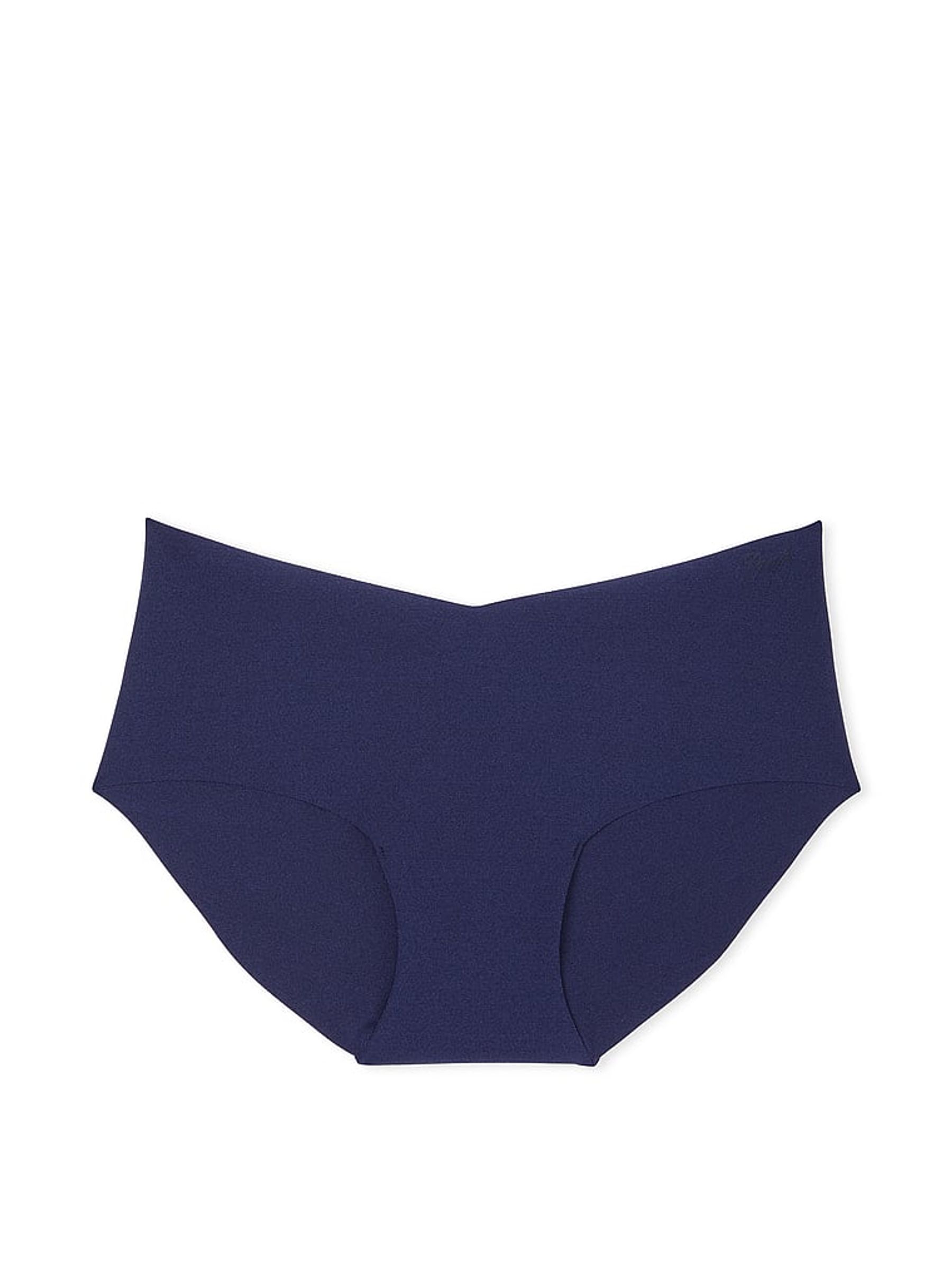 Blue Midnight Navy Hipster No Show Lace Trim Hipster Knickers - Image 3 of 3