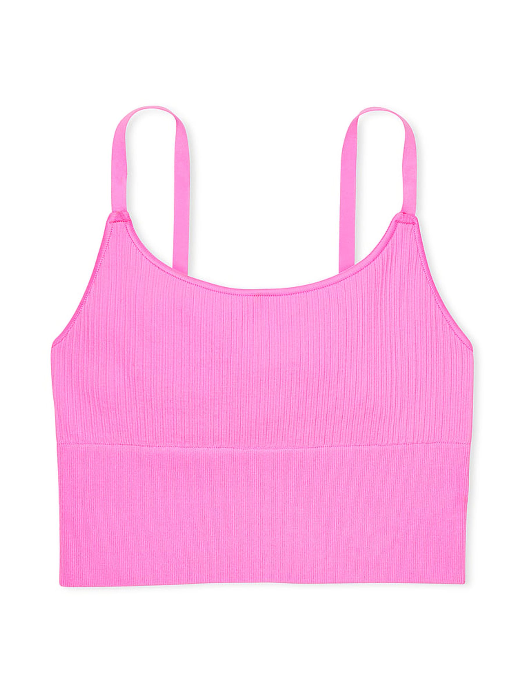 Lola Pink Longline Seamless Low Impact Sports Bra - Image 3 of 3