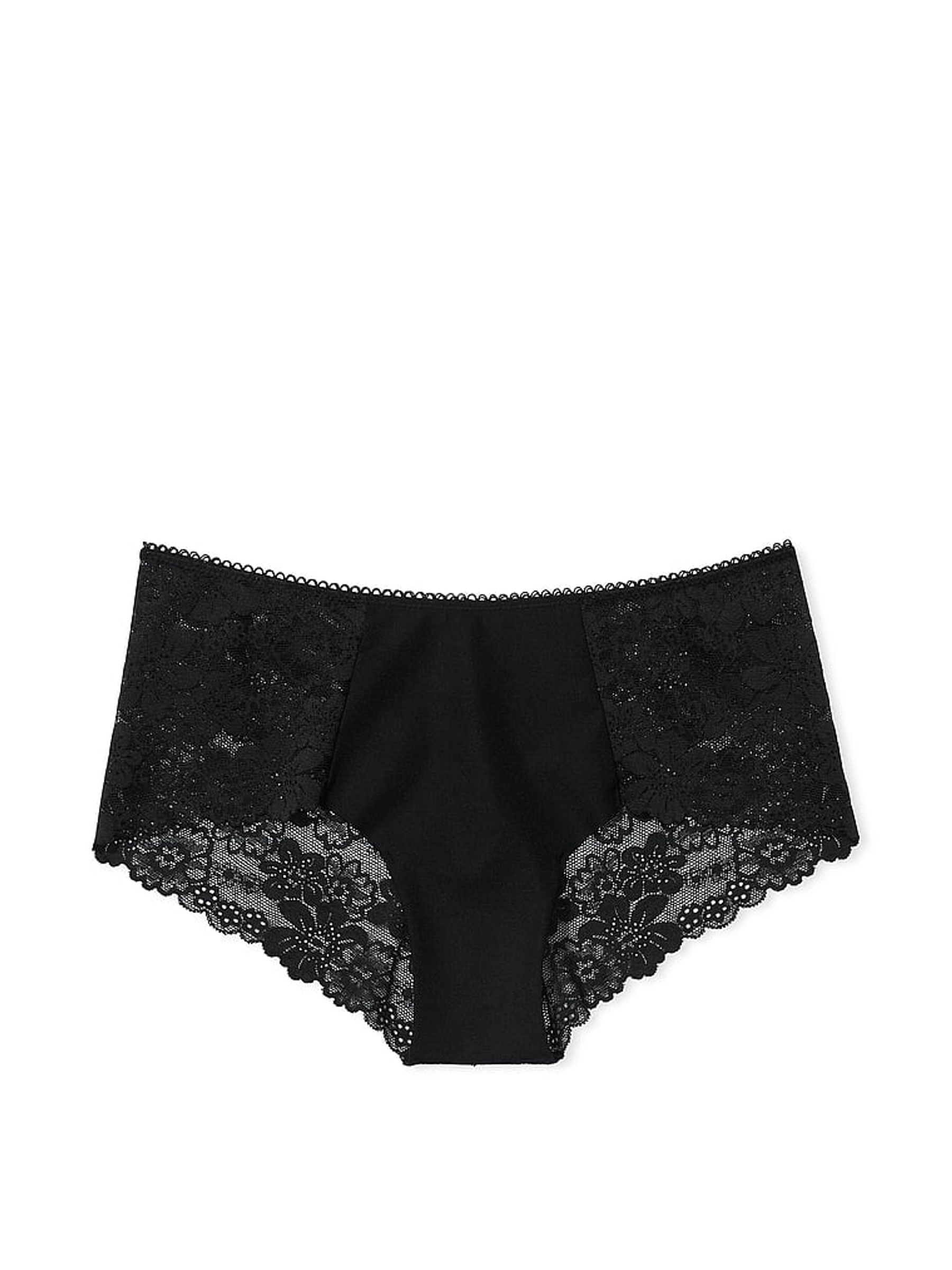 Black Lace Cheeky Knickers - Image 3 of 3