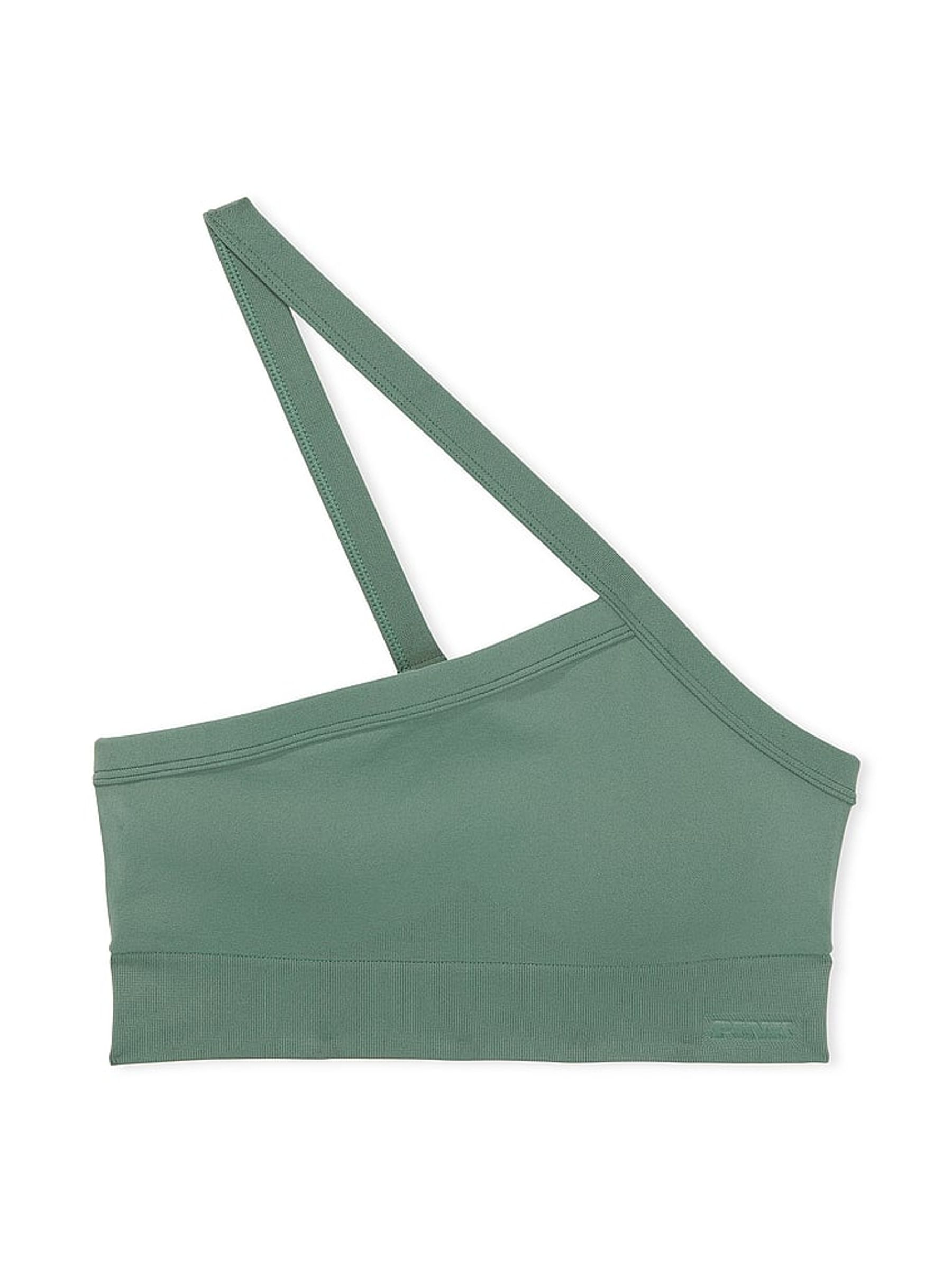 Fresh Forest Green Seamless Low Impact Sports Bra - Image 3 of 3