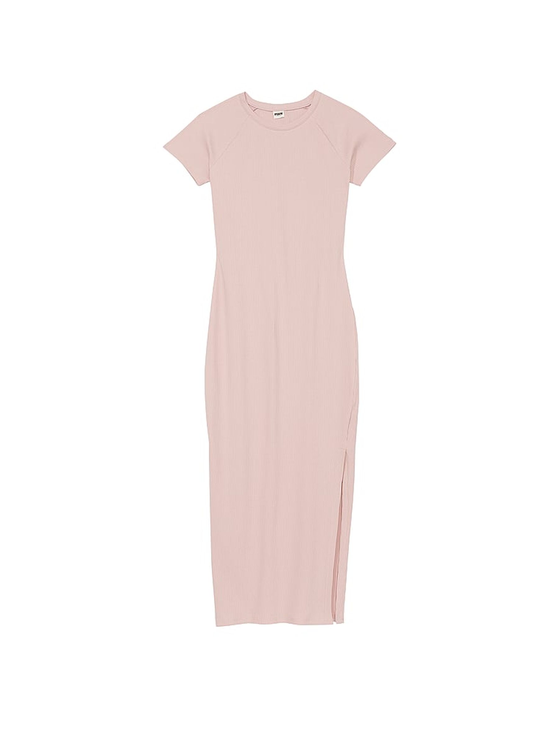 Wanna Be Pink Short Sleeve Midi Dress - Image 3 of 3