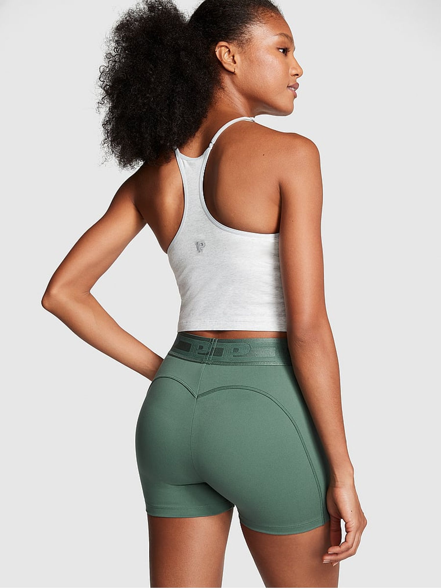 Fresh Forest Green Ultimate 3" Cycling Shorts - Image 2 of 3