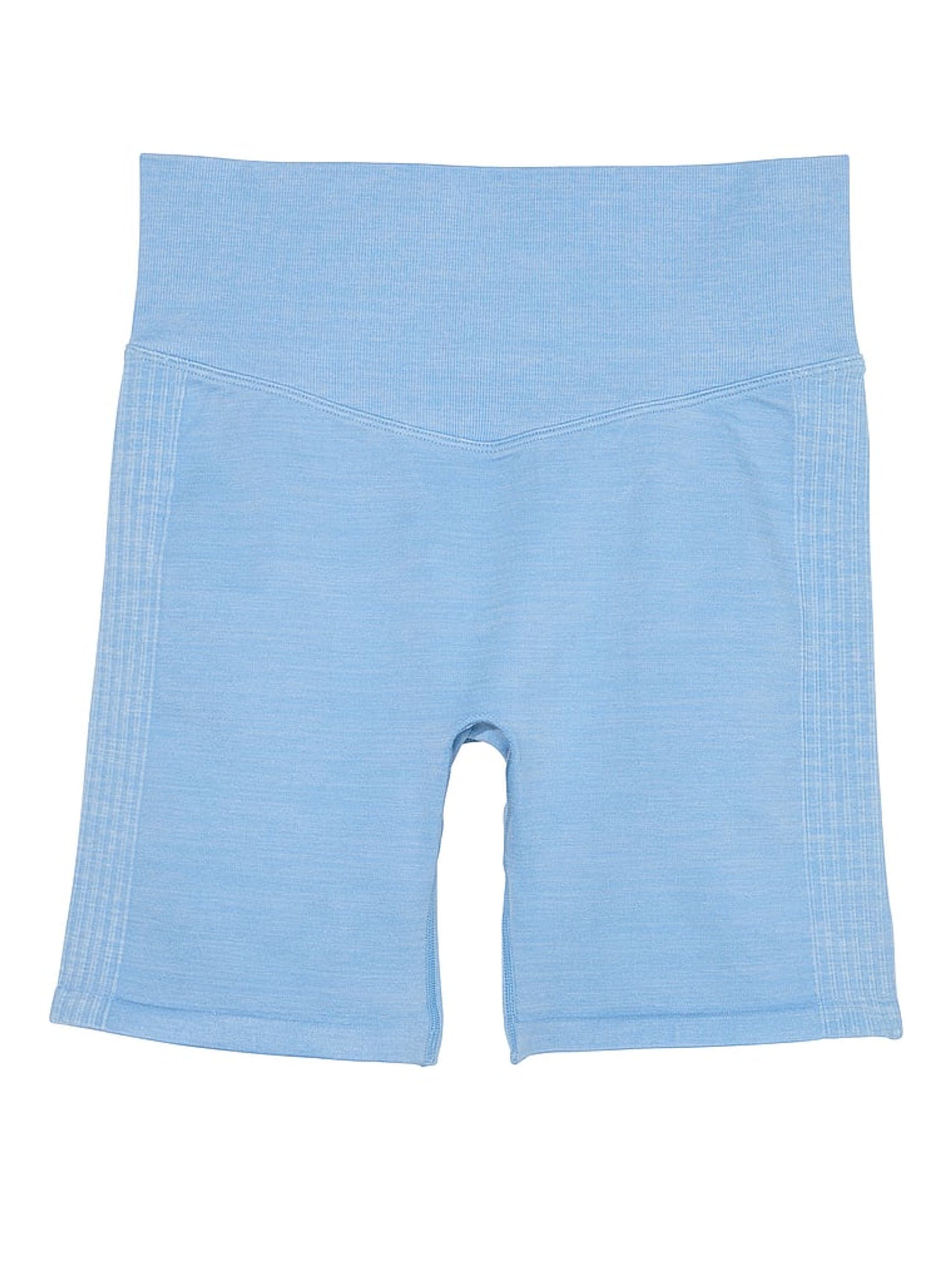 Denim Blue Seamless 6"Cycling Shorts - Image 3 of 3