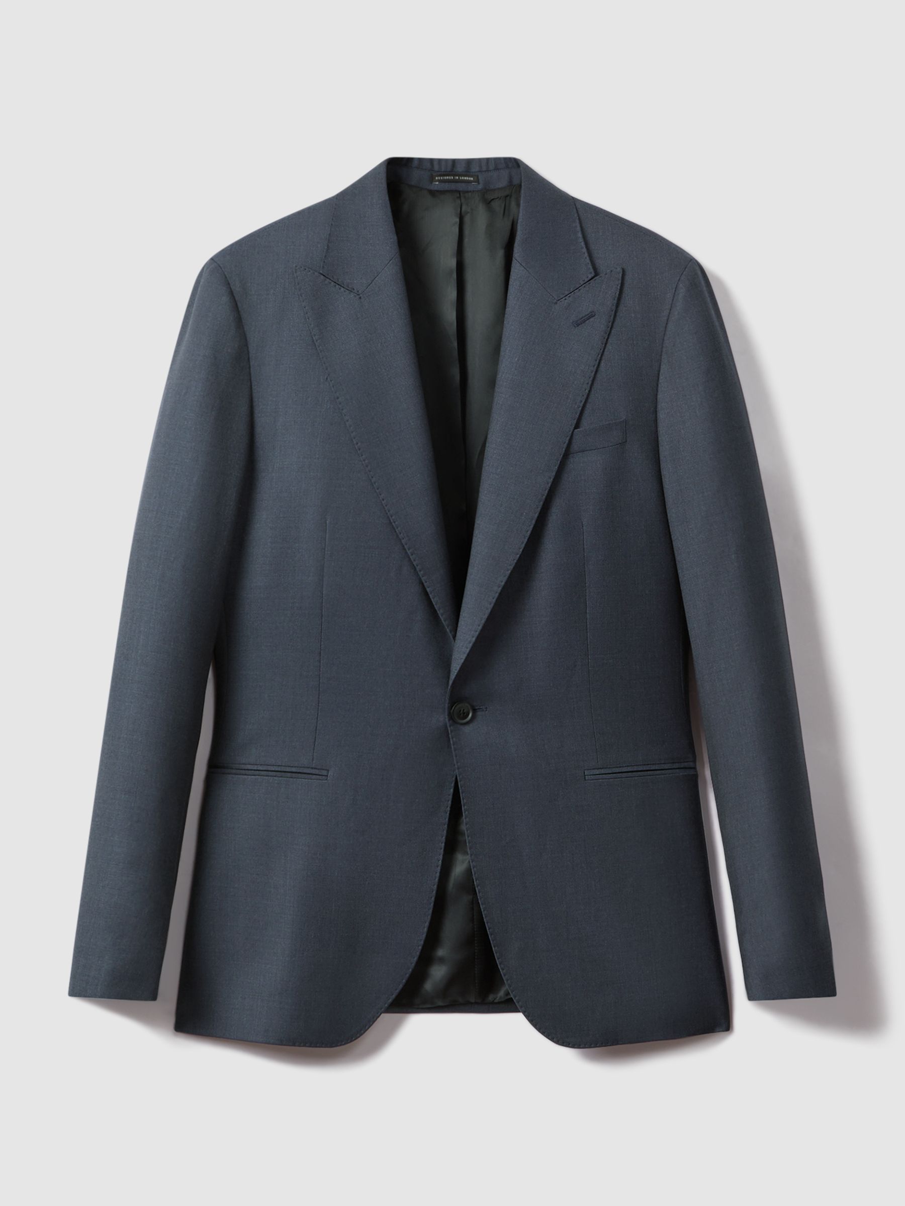 【海外限定】REISSブレザー☆Tally Wool Blend Double Breasted Reiss Tally Double Breasted Wool Blend Blazer In Animal