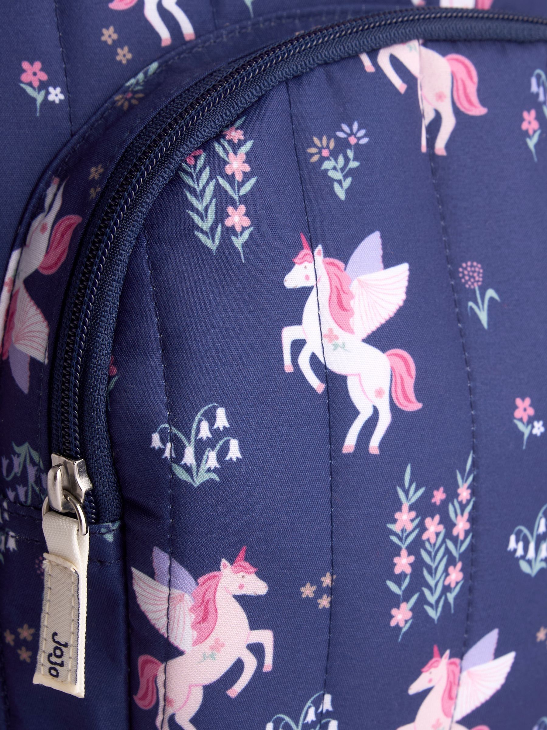 Blue Unicorn Backpack - Image 5 of 5