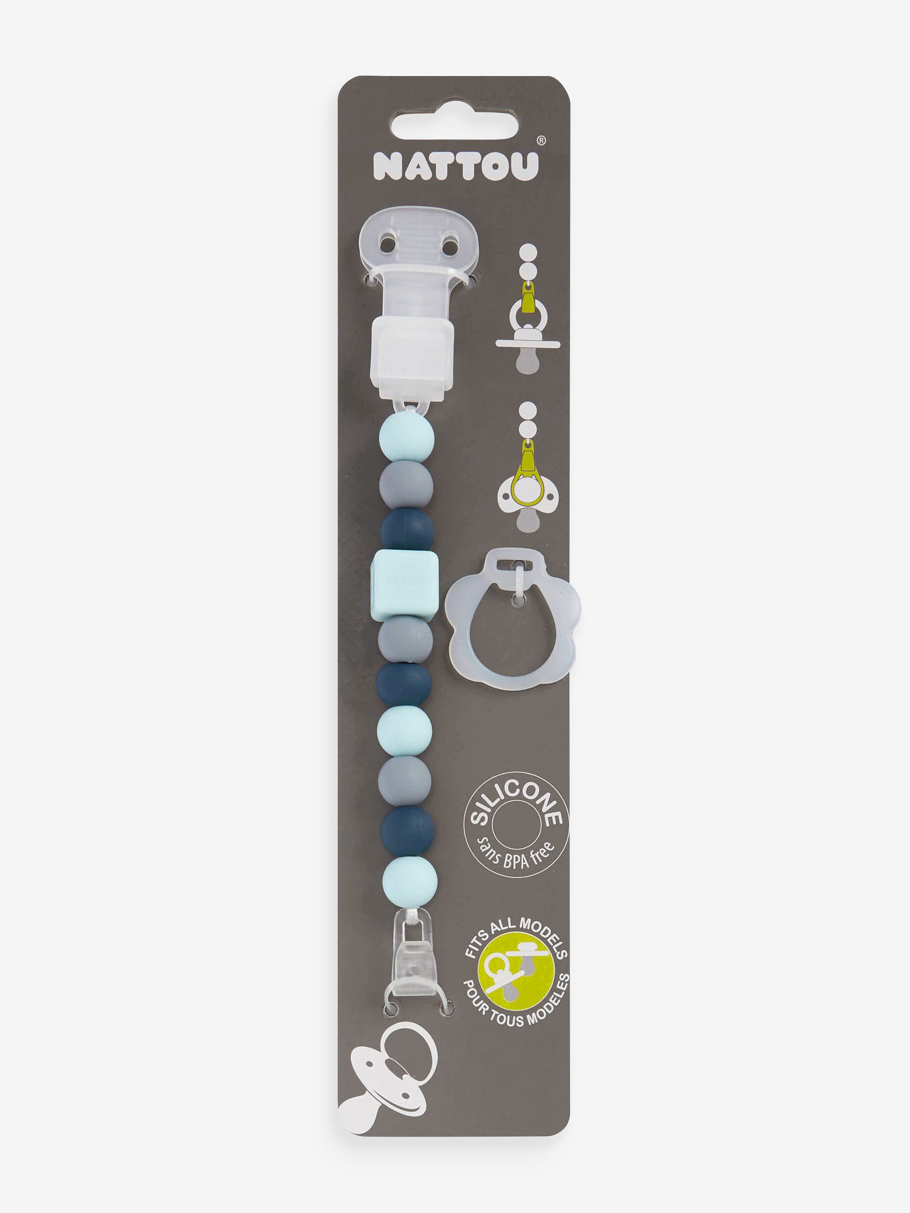 Nattou Silicone Pacifinder Clip - Image 1 of 1