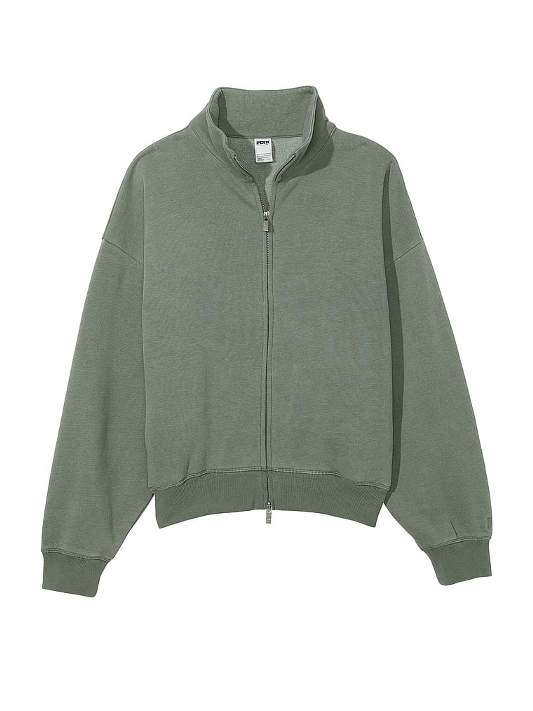 Fresh Forest Green Fleece Jacket - Image 3 of 3