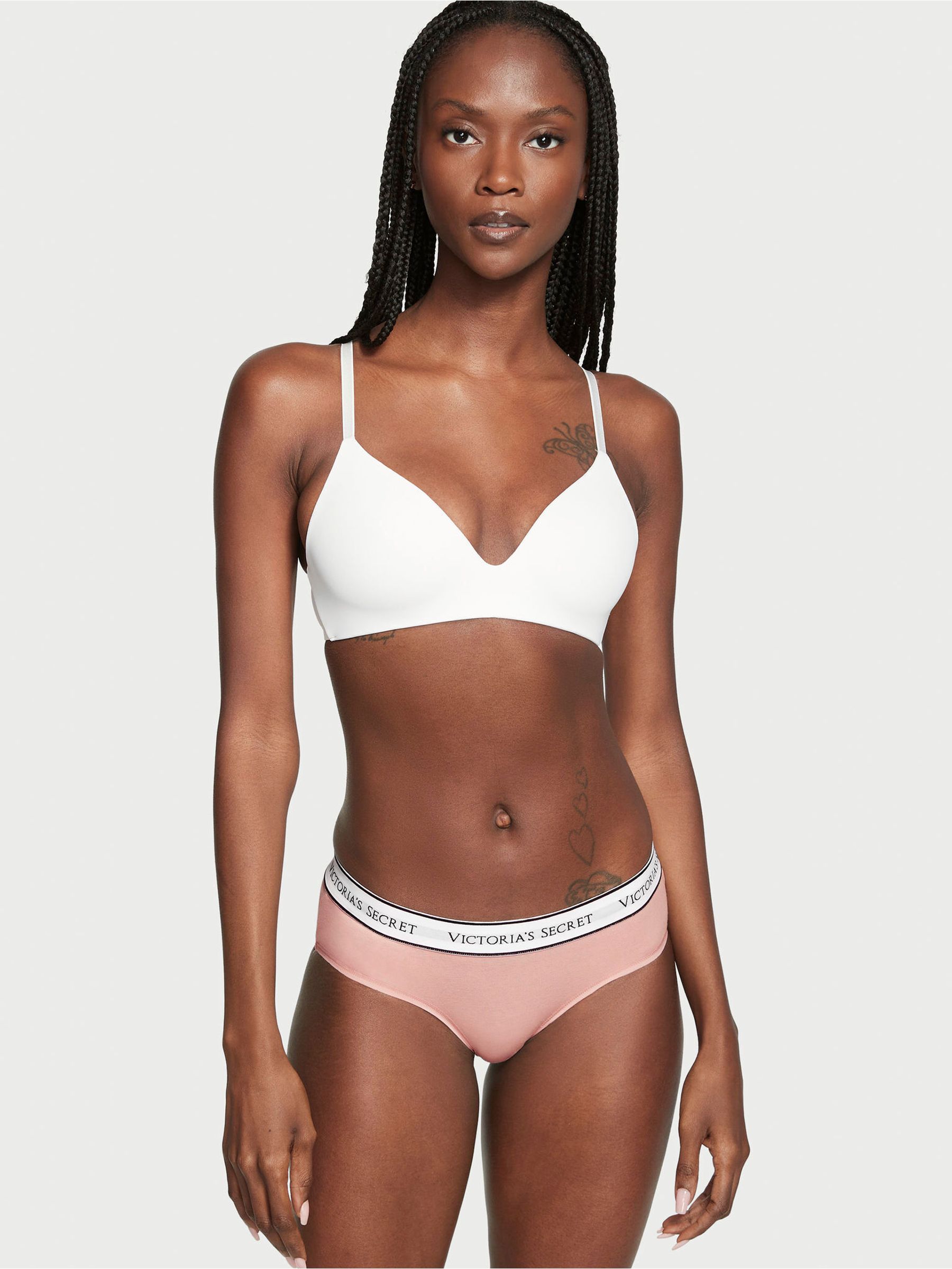 Misty Rose Pink Hipster Knickers - Image 1 of 3