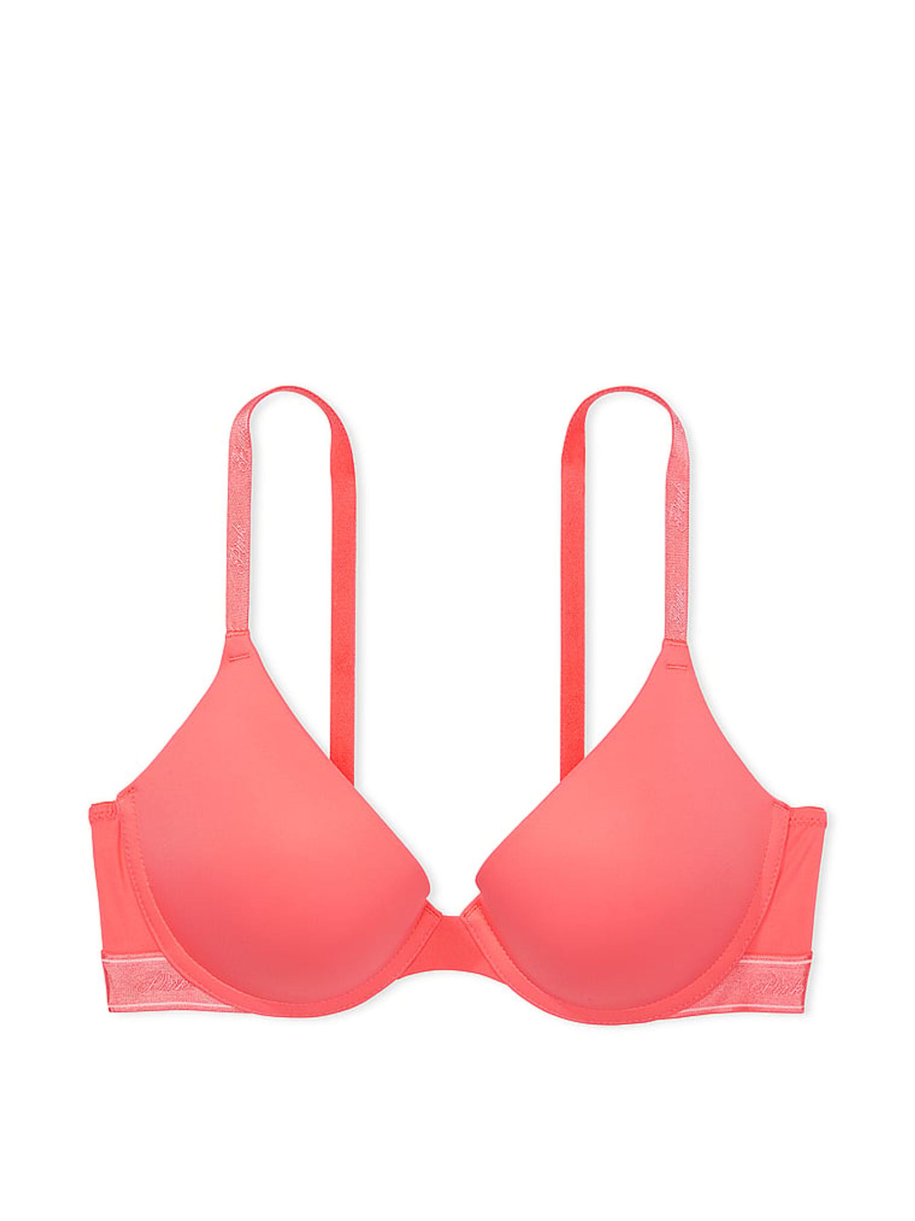 Pink Coral Push Up Bra - Image 1 of 2
