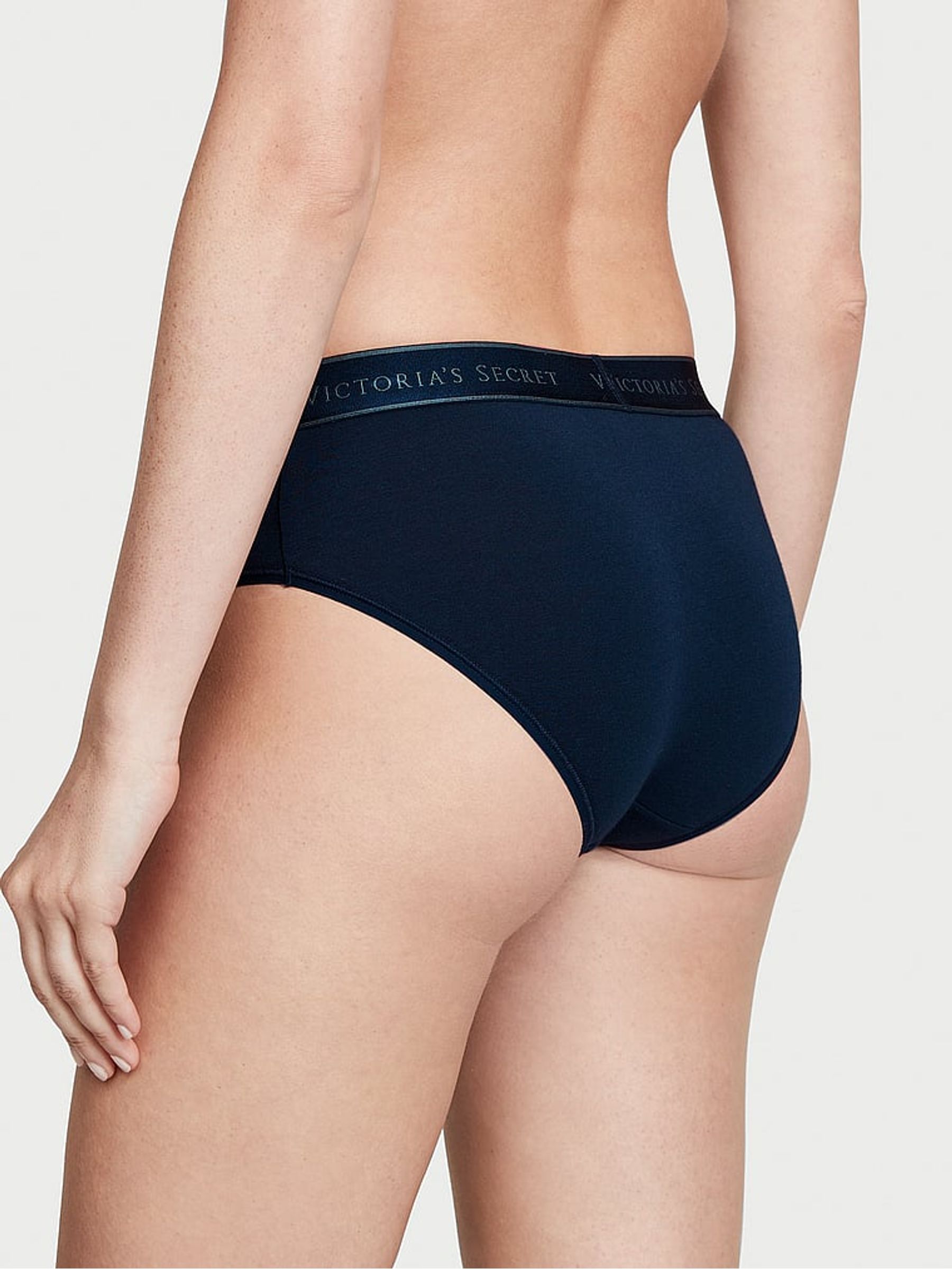 Noir Navy Blue Hipster Knickers - Image 2 of 3