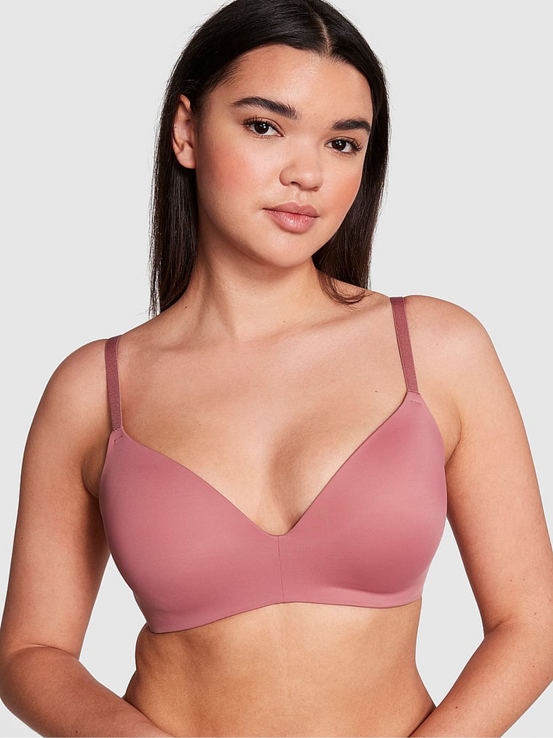 Pink Begonia Non Wired Push Up Bra - Image 1 of 3