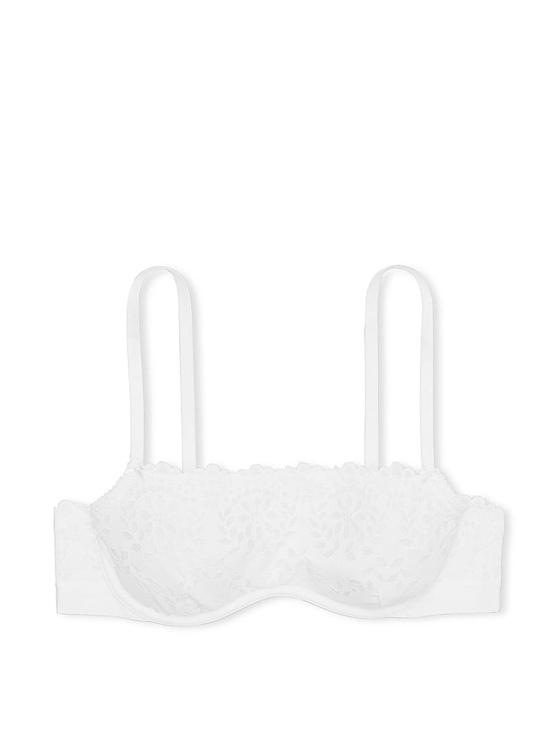 White Lace Eyelet Bra - Image 3 of 3