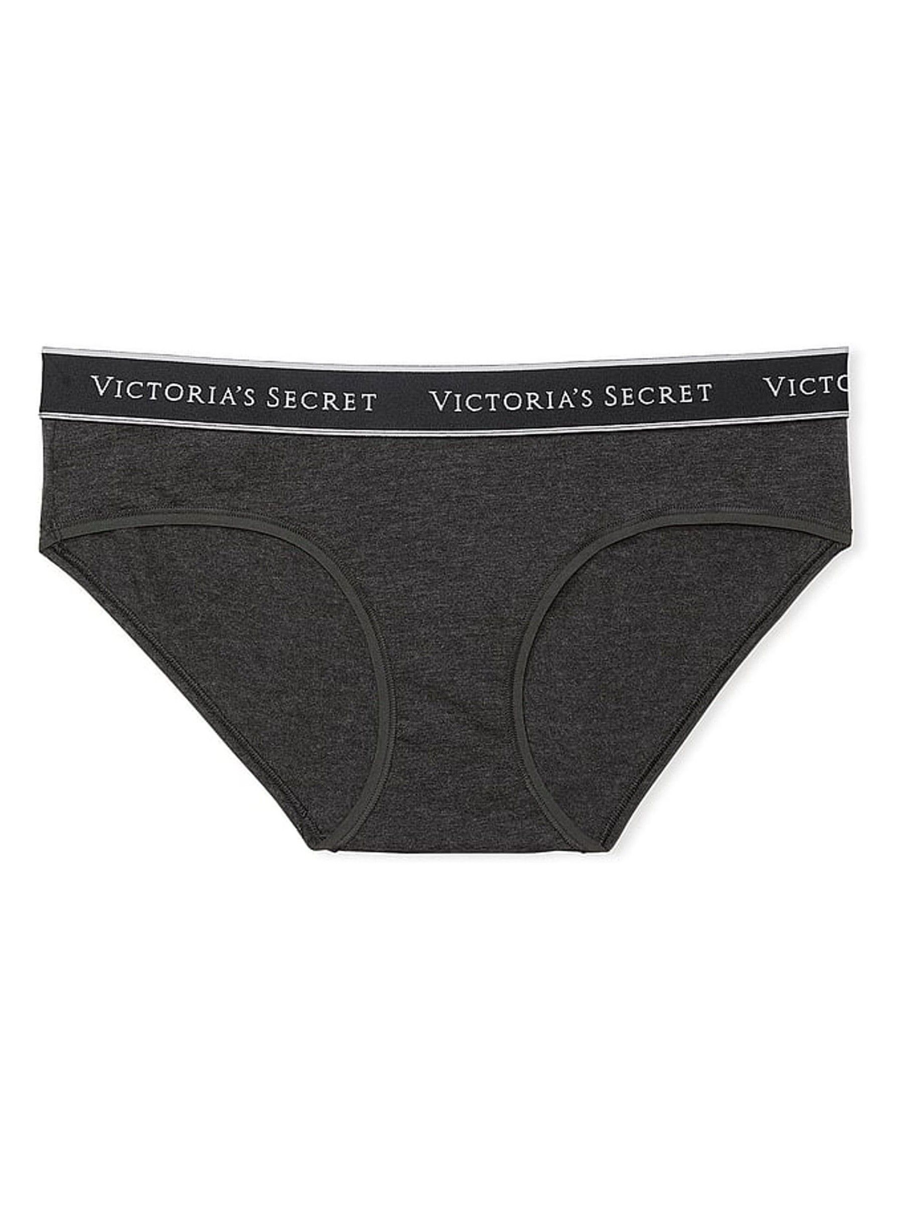 Charcoal Heather Grey Hipster Logo Knickers - Image 3 of 3