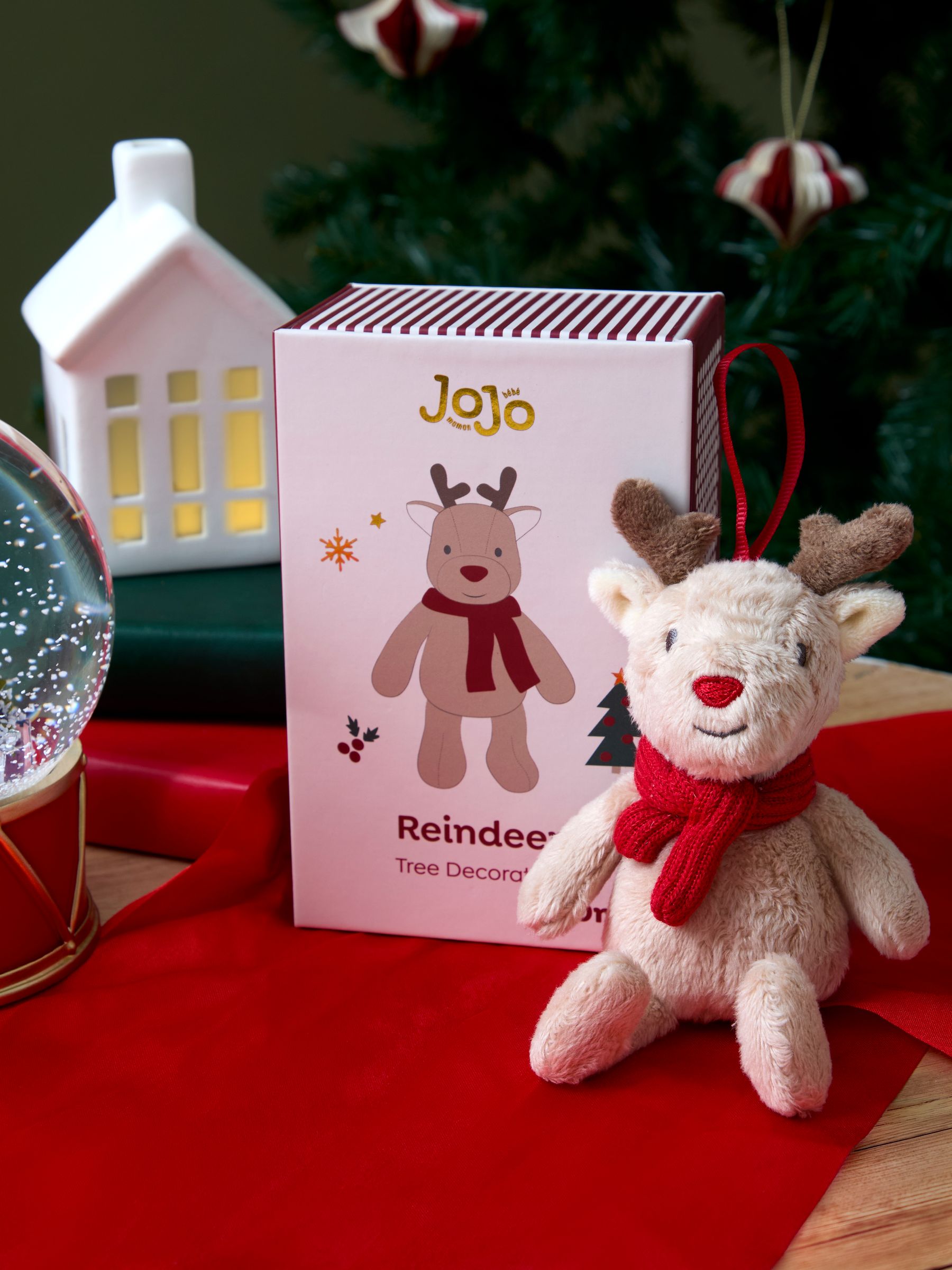 Rene Reindeer Christmas Wooden Tree Decoration - Image 2 of 4
