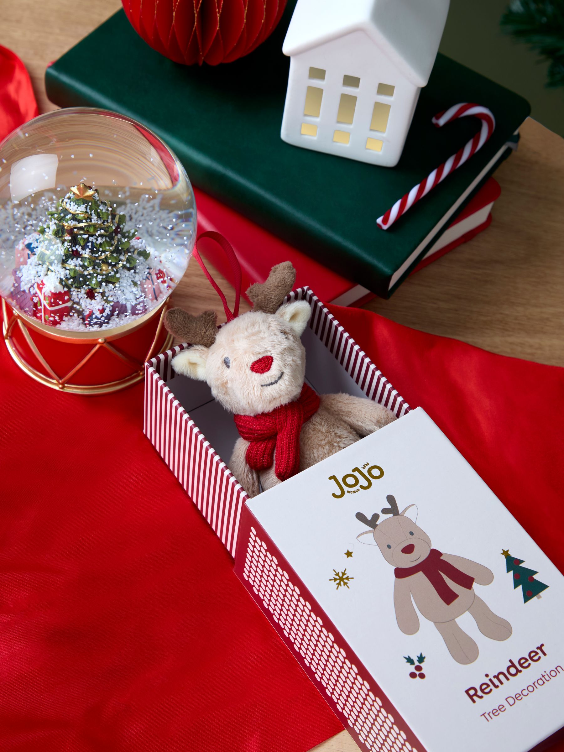 Rene Reindeer Christmas Wooden Tree Decoration - Image 3 of 4