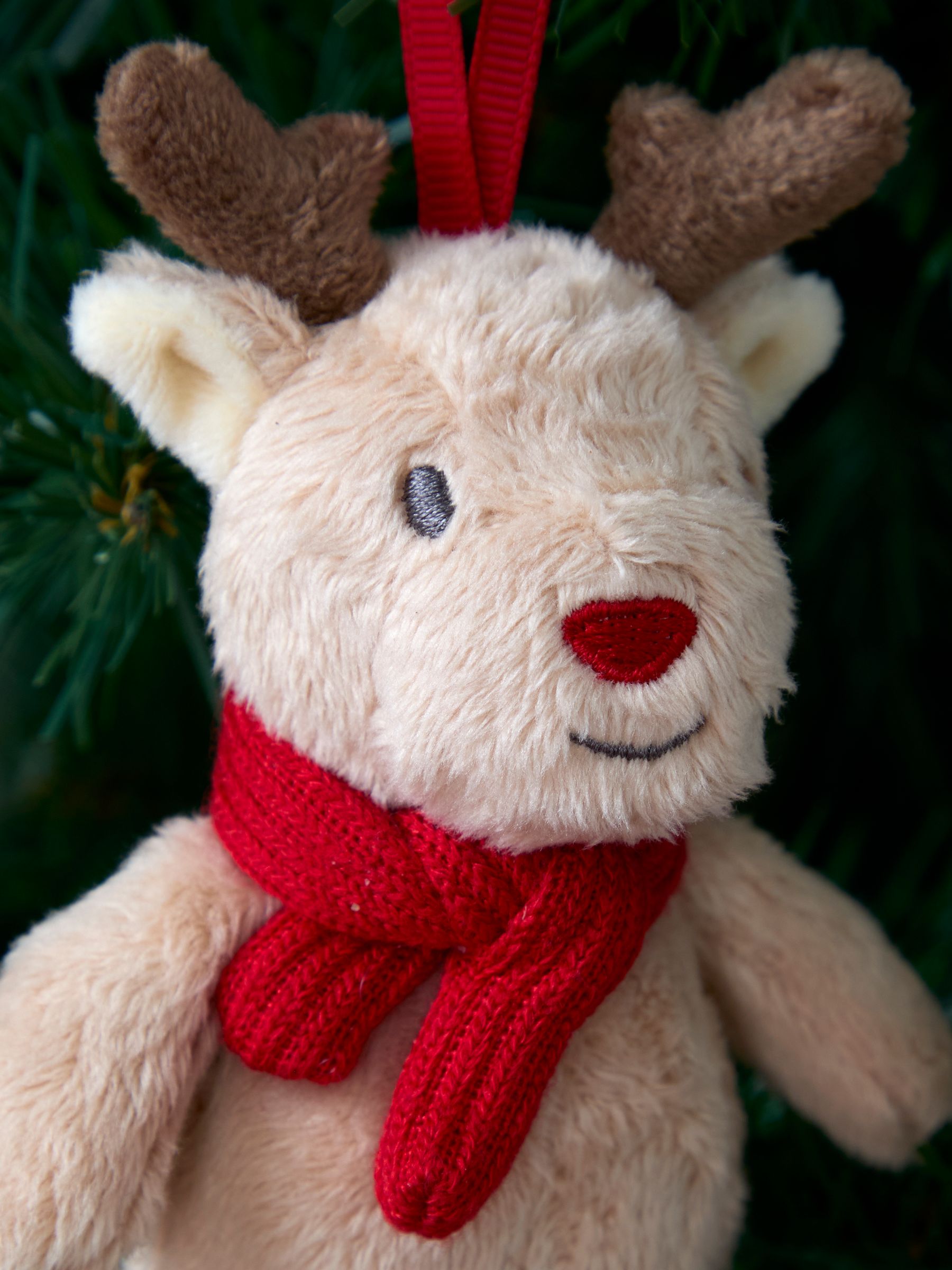 Rene Reindeer Christmas Wooden Tree Decoration - Image 4 of 4
