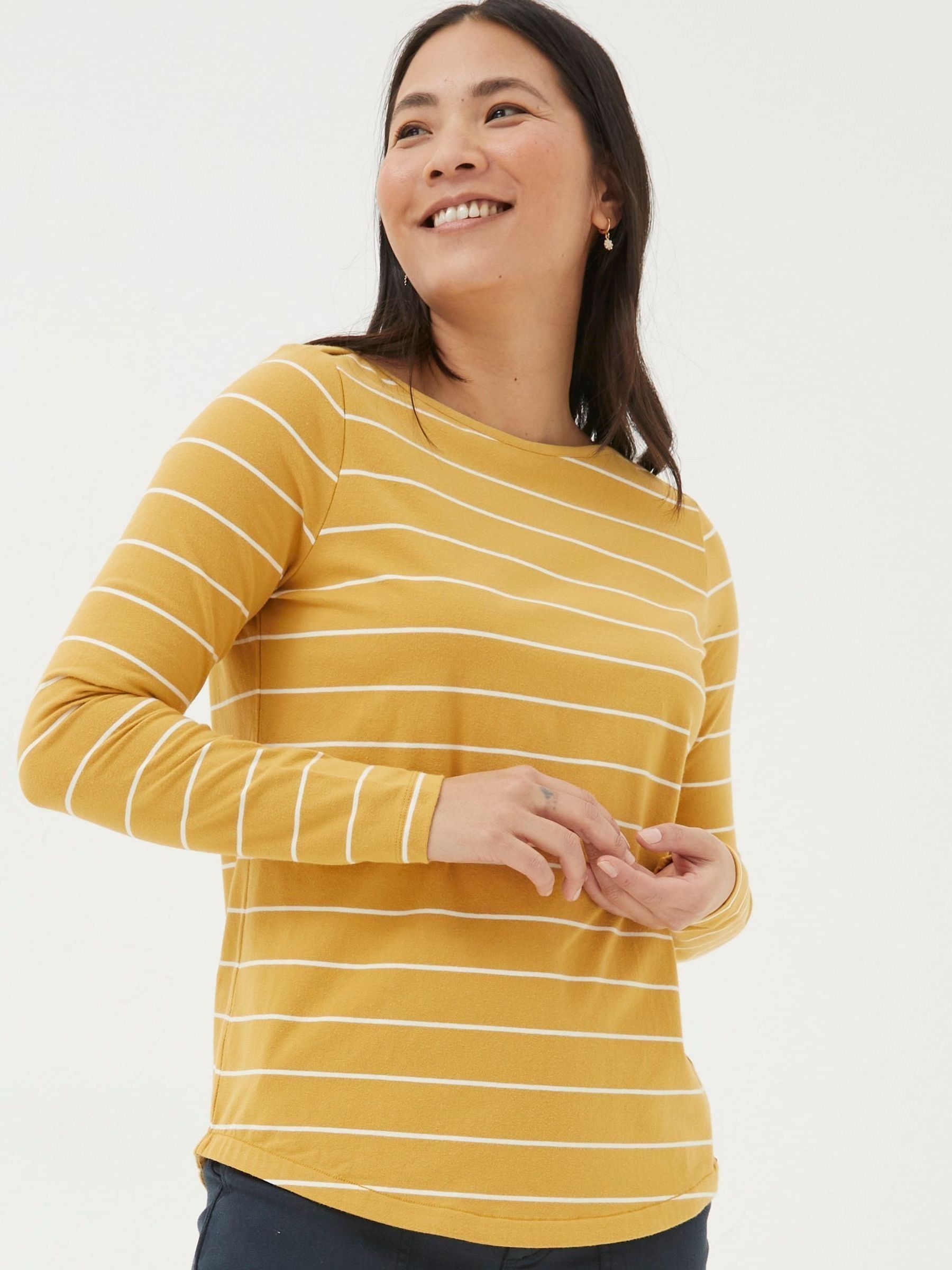 yellow breton top