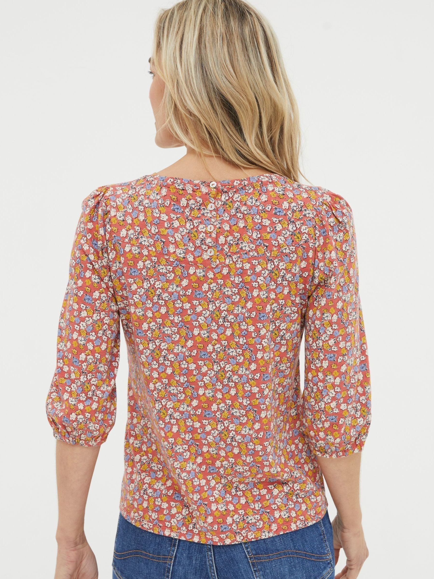Multi Gradient Floral Top - Image 2 of 5