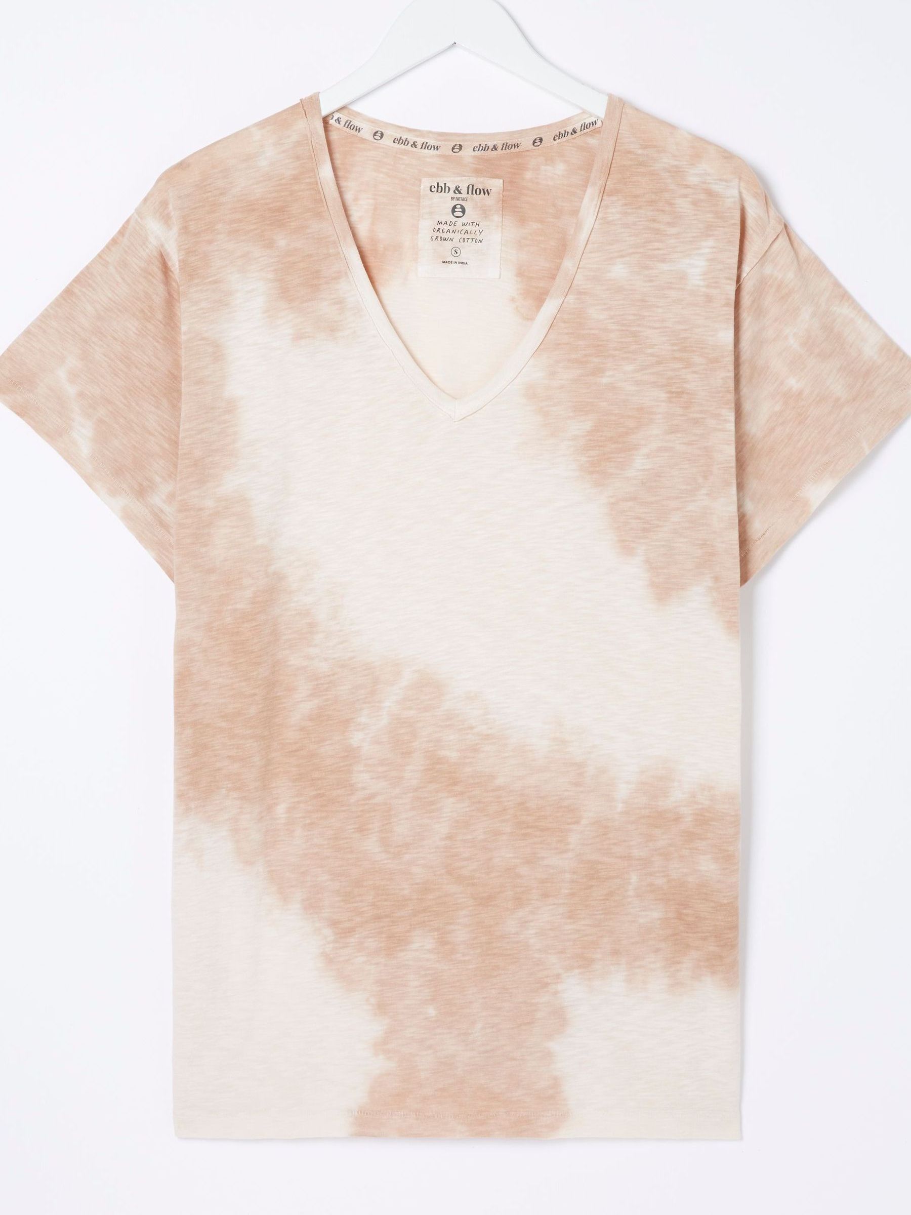 Abi Natural Tie Dye Tunic T-Shirt - Image 5 of 5