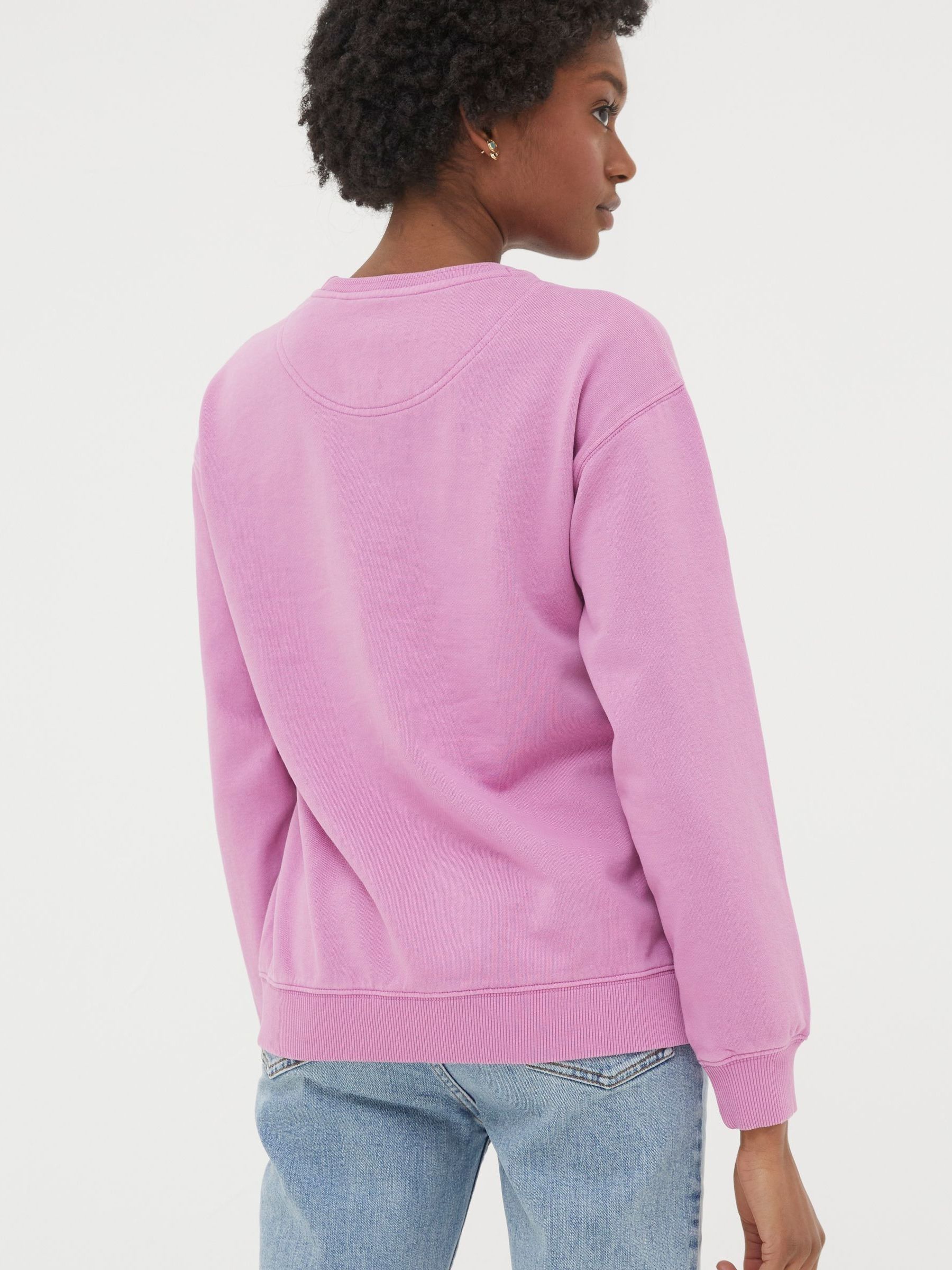 Georgia Pink Crew Sweatshirt - Image 2 of 4