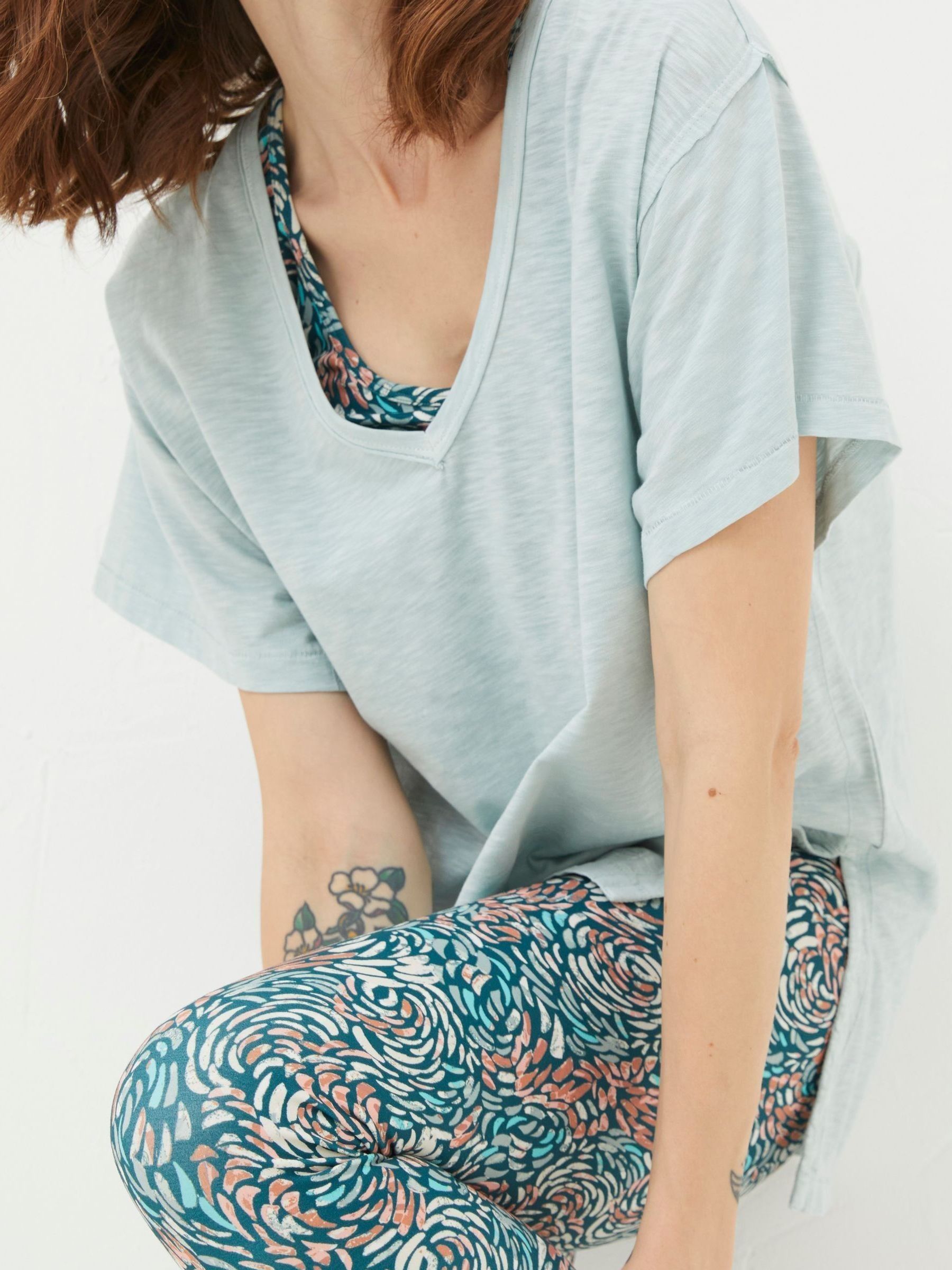 Abi Blue Tunic T-Shirt - Image 4 of 5