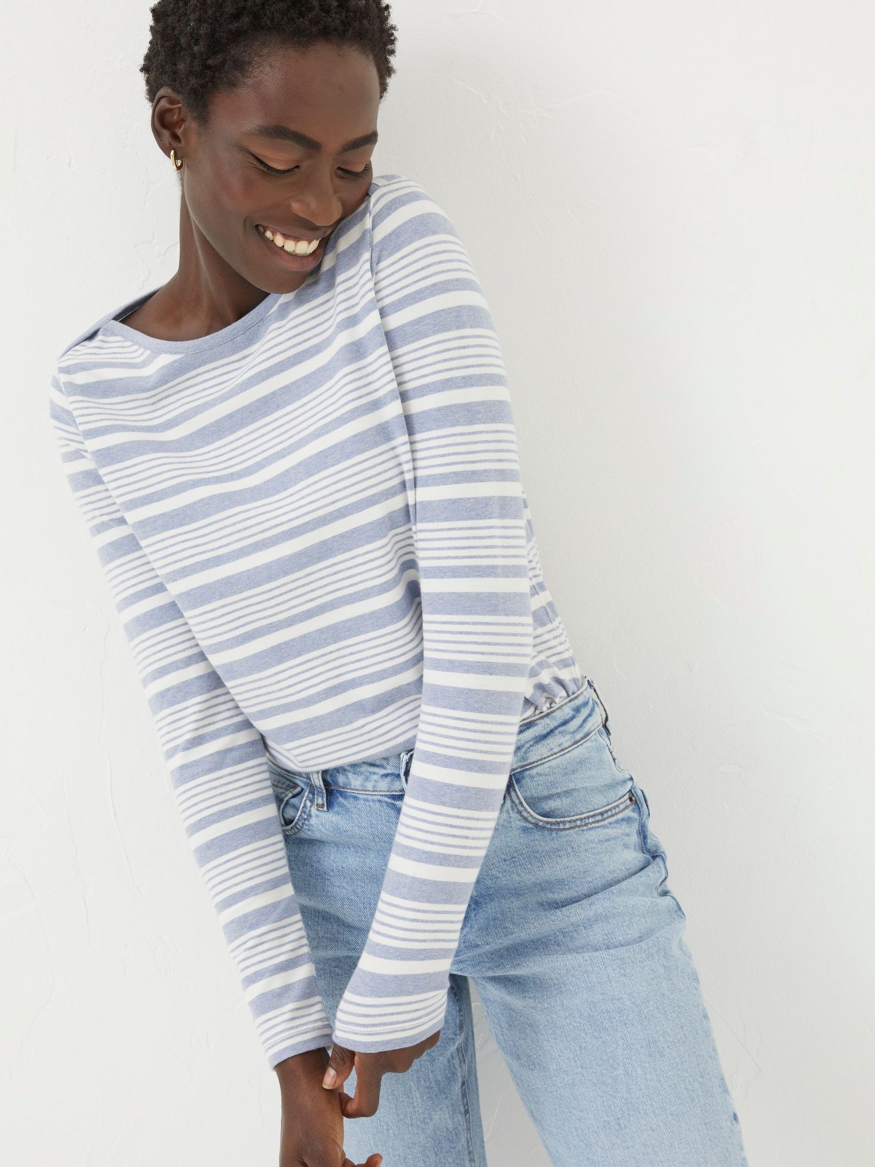 Blue Breton Top - Image 1 of 4