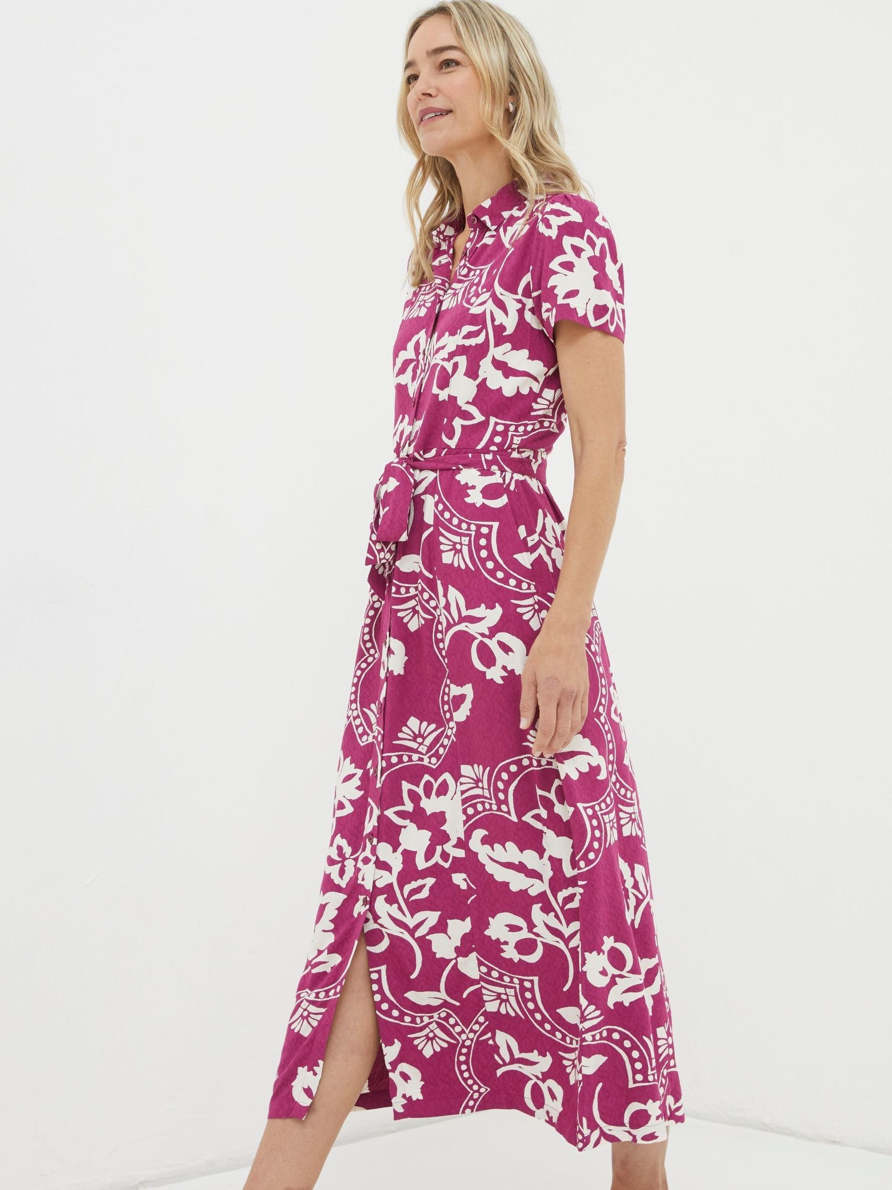 Wallpaper Floral Midi Dress