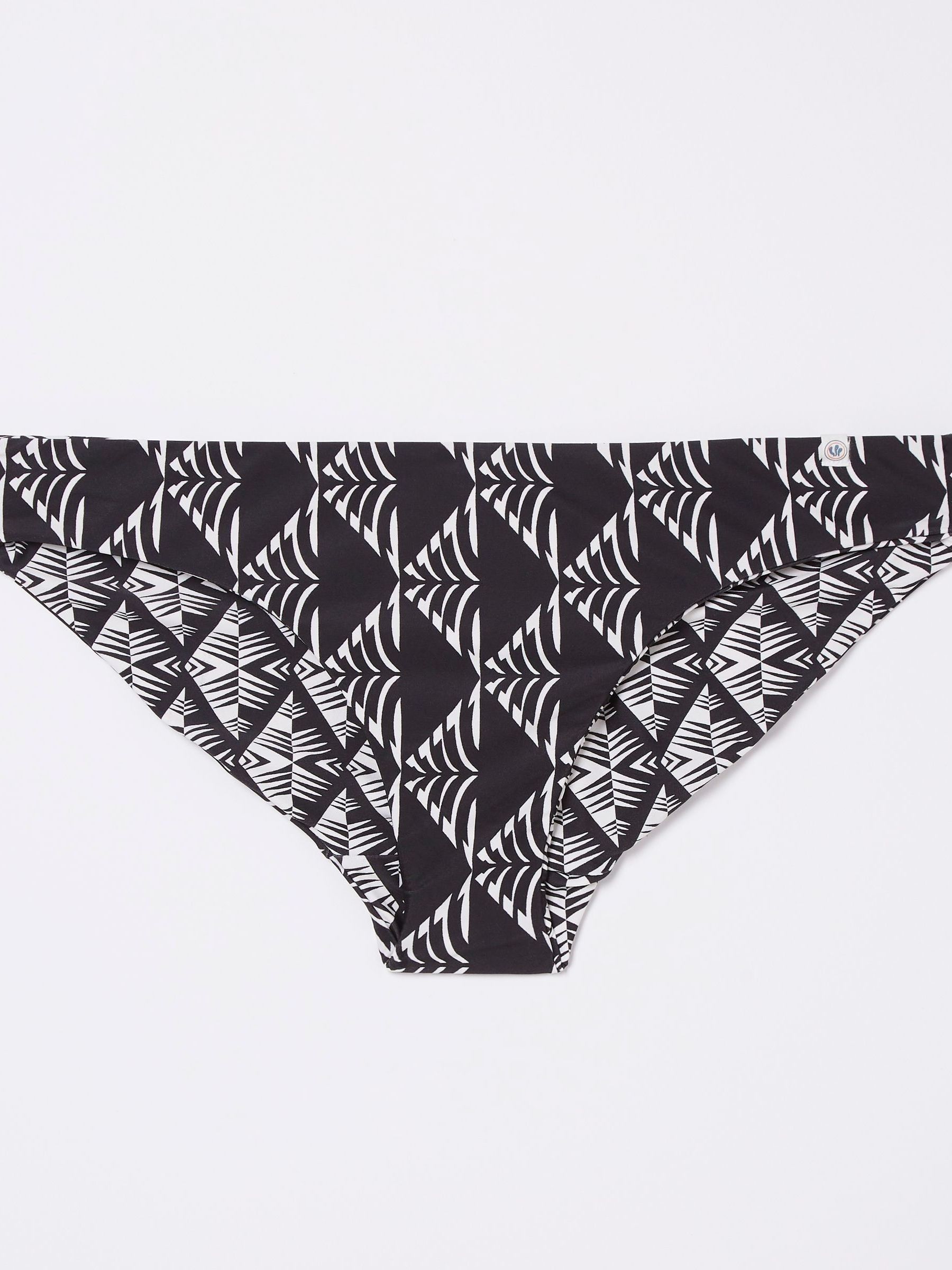 Cayton Black Geo Reversible Bikini Bottoms - Image 5 of 5