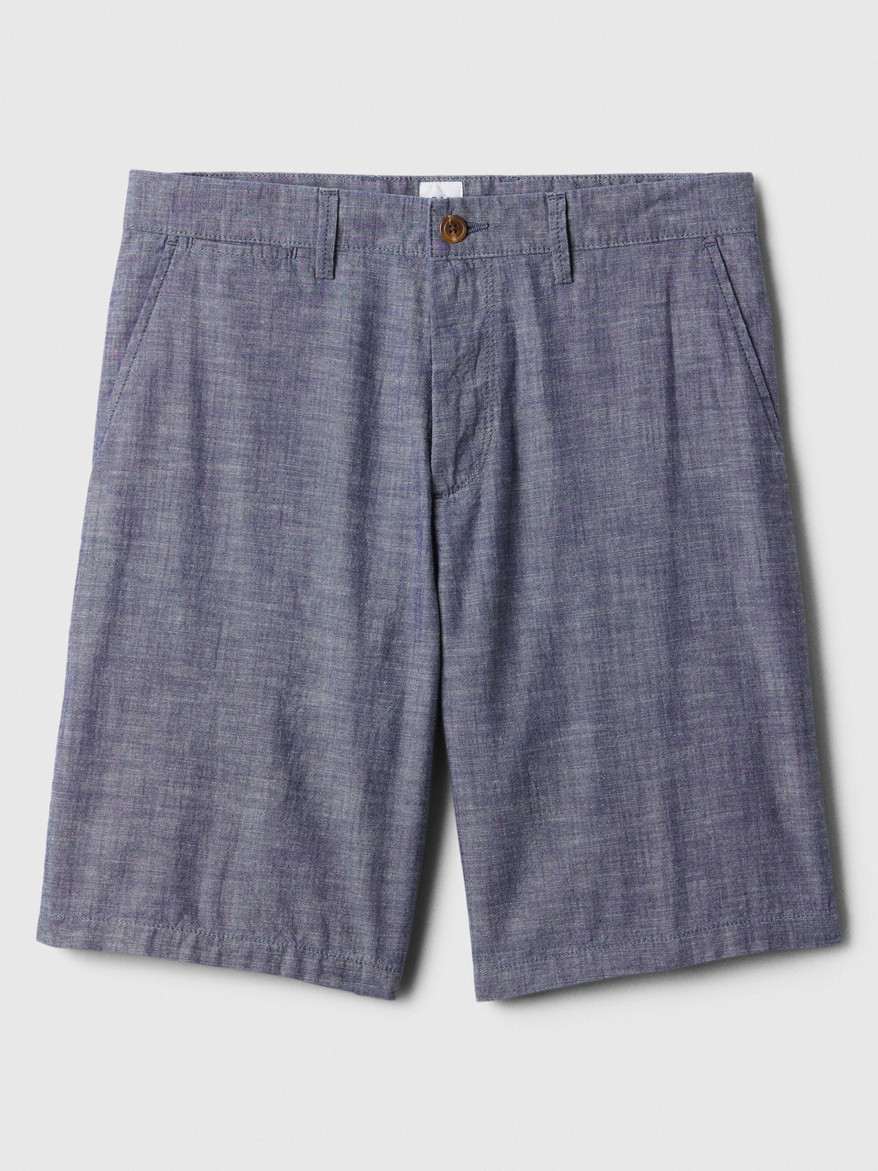 Blue 9" Chino Shorts - Image 3 of 4