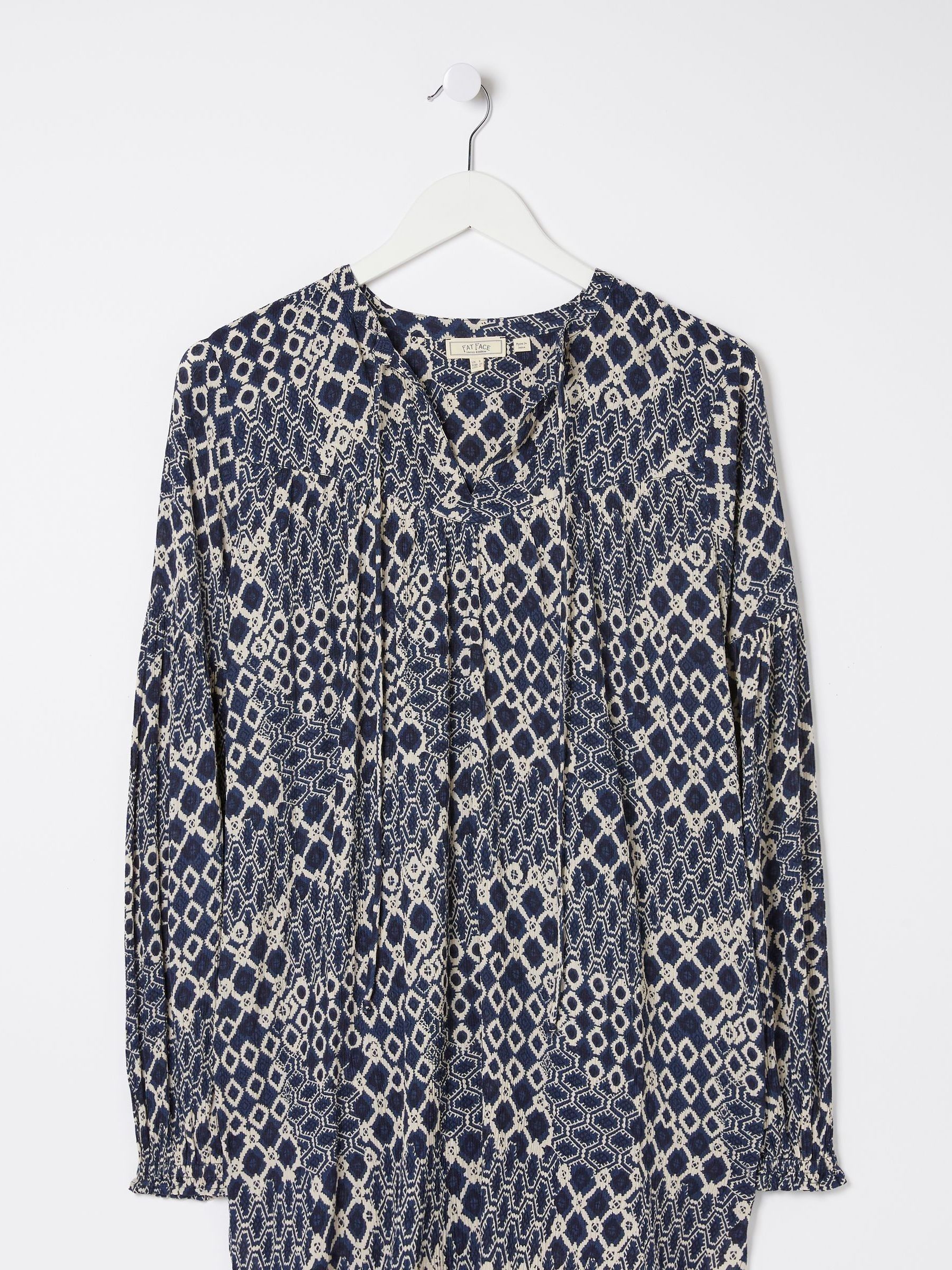 Blue Georgie Patchwork Geo Tunic - Image 5 of 5