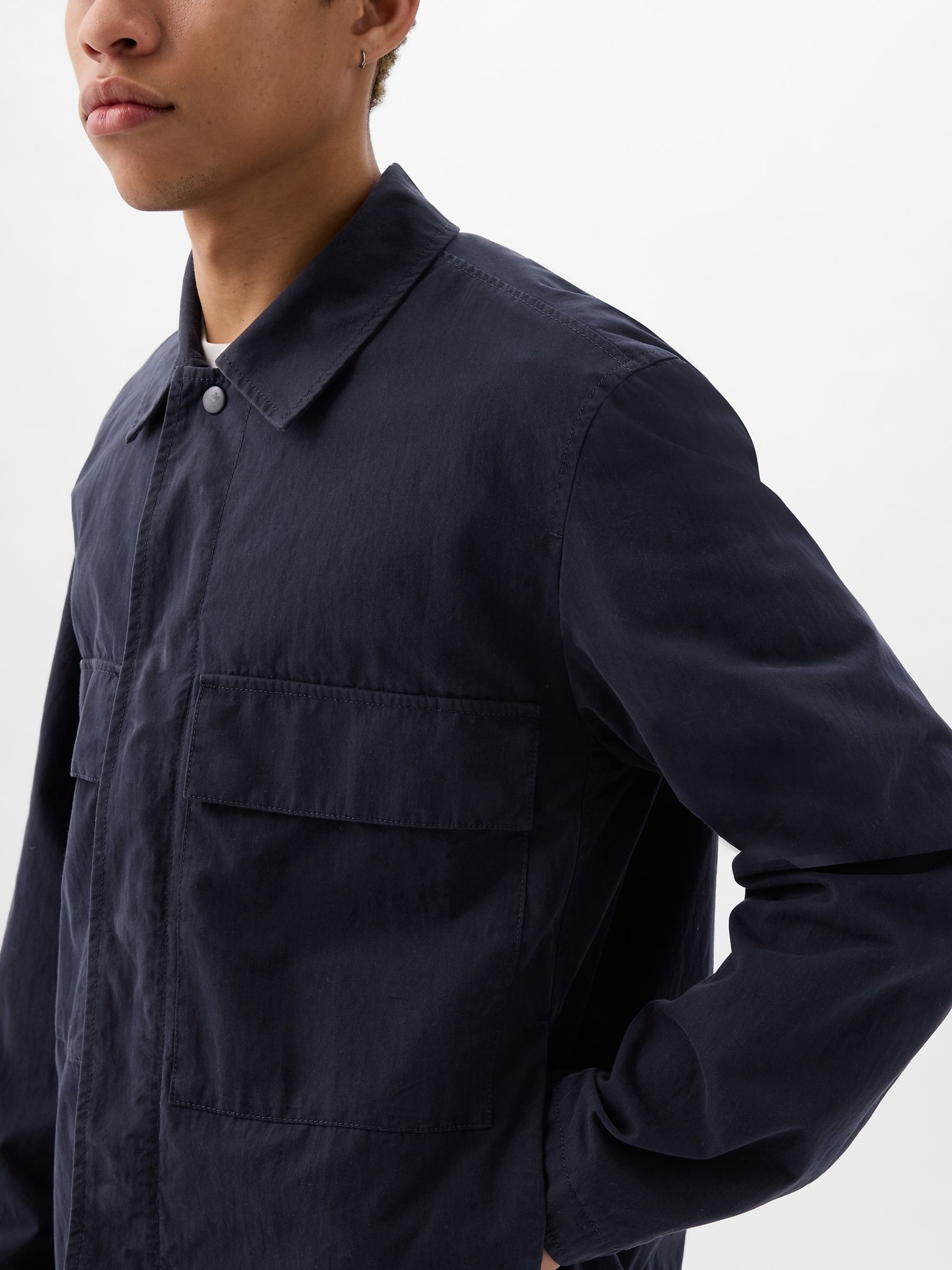 Blue Utility Jacket - Image 4 of 5