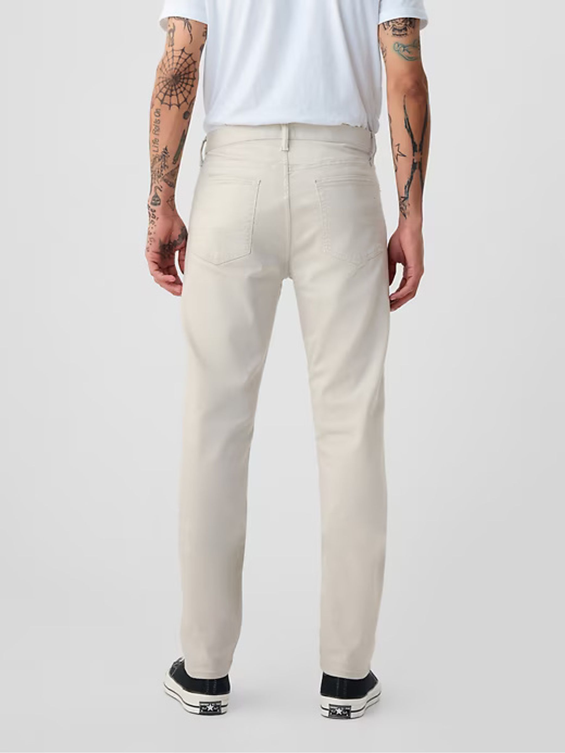 Cream Everyday Slim Fit Jeans - Image 3 of 5