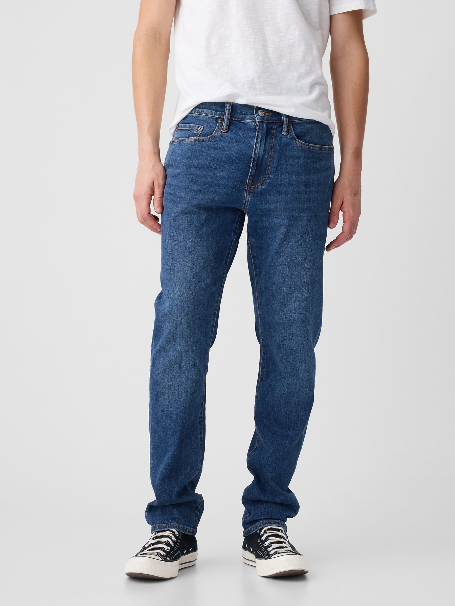 Blue Slim Fit Comfort Stretch Jeans - Image 2 of 9
