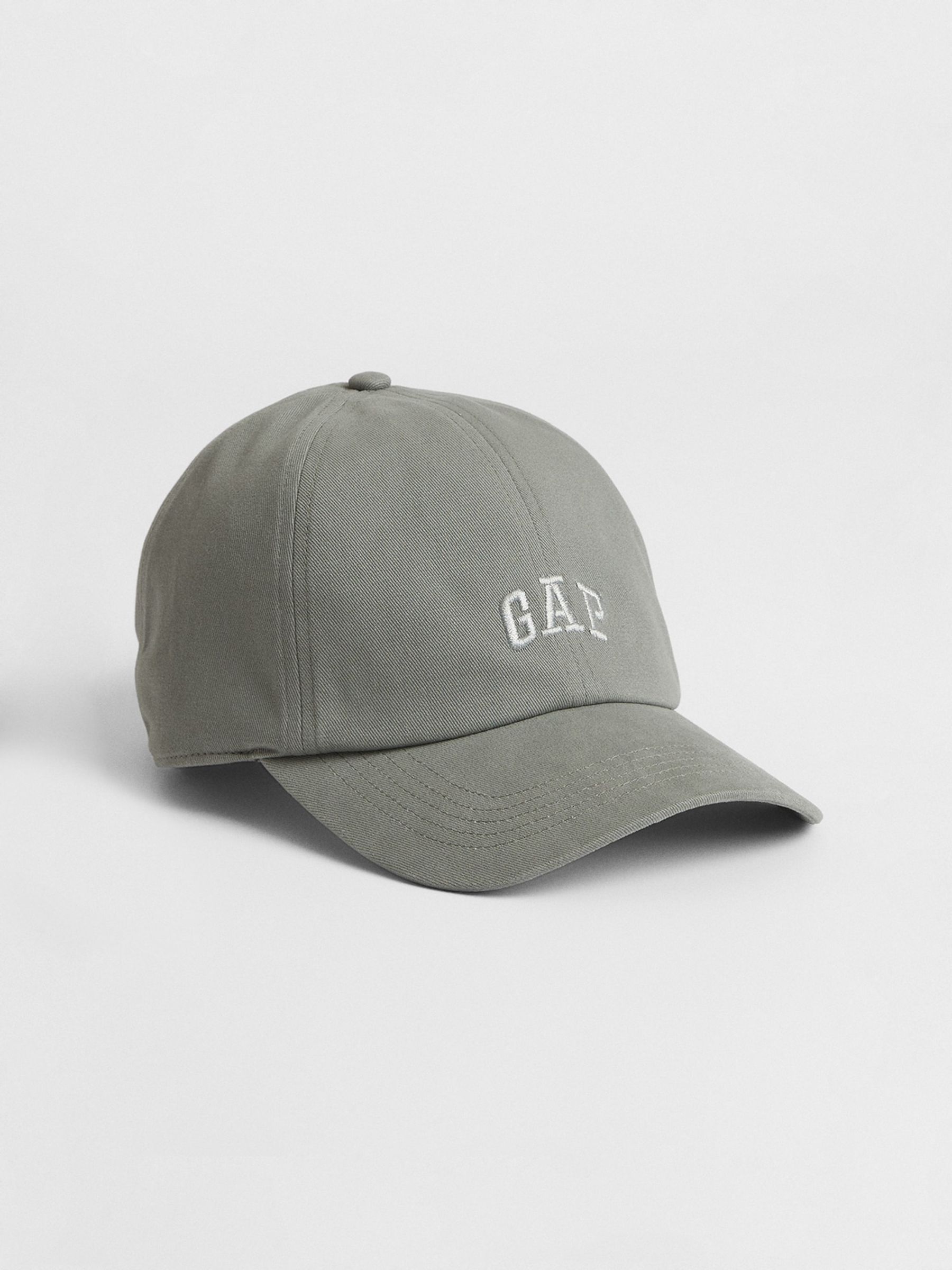 Grey Adult Logo Baseball Hat - Image 1 of 1