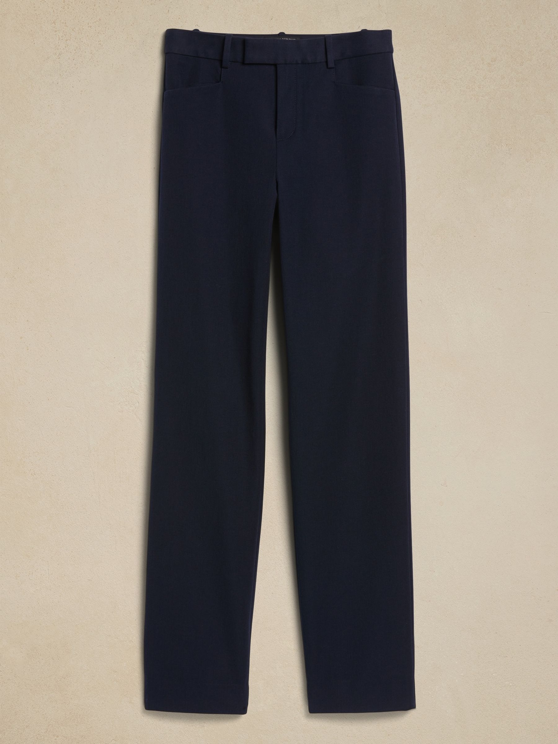 Banana Republic Blue Straight Sloan Trousers - Image 3 of 4