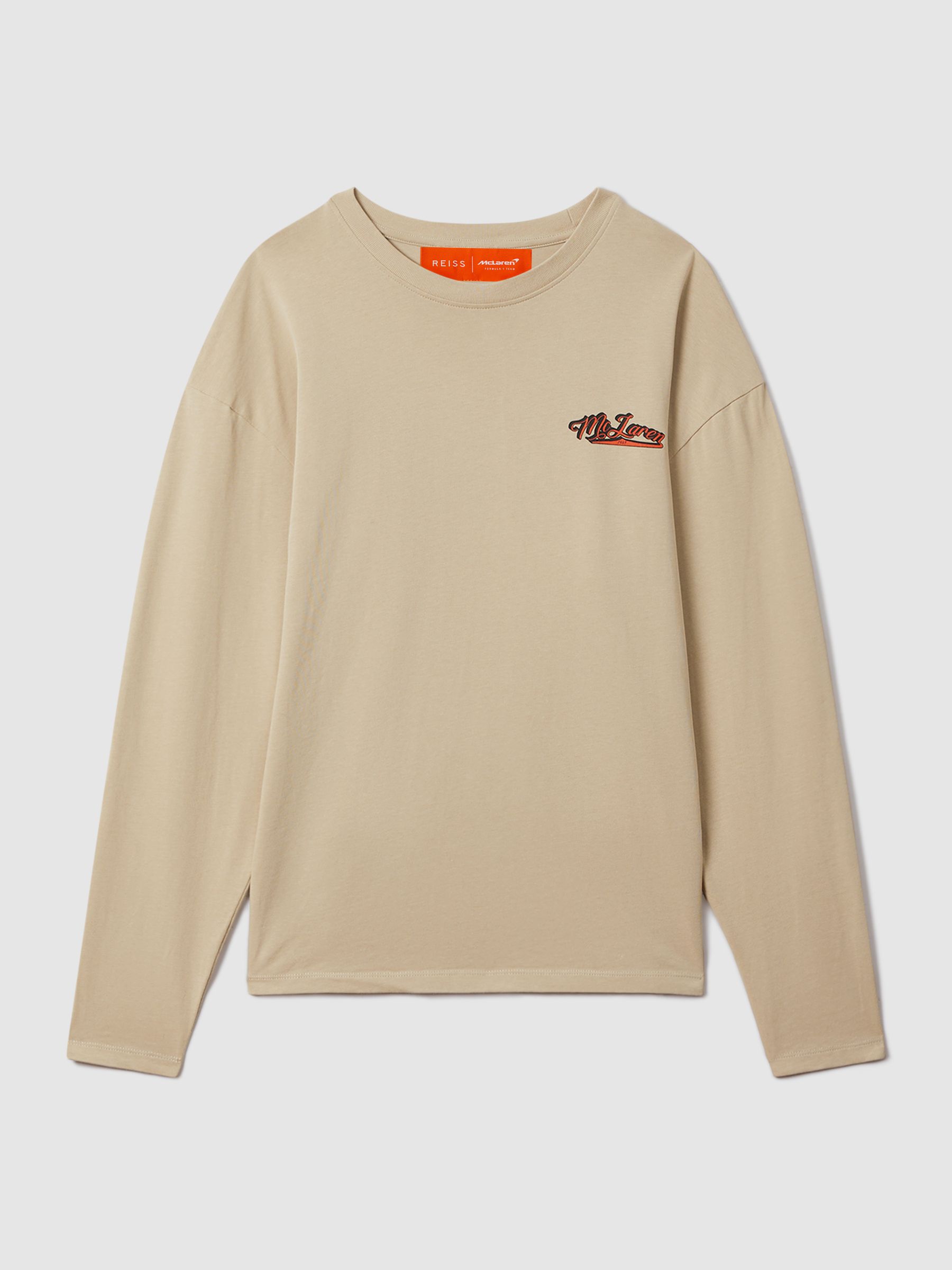 McLaren F1 Crew Neck Tour T-Shirt in Taupe - Image 2 of 10
