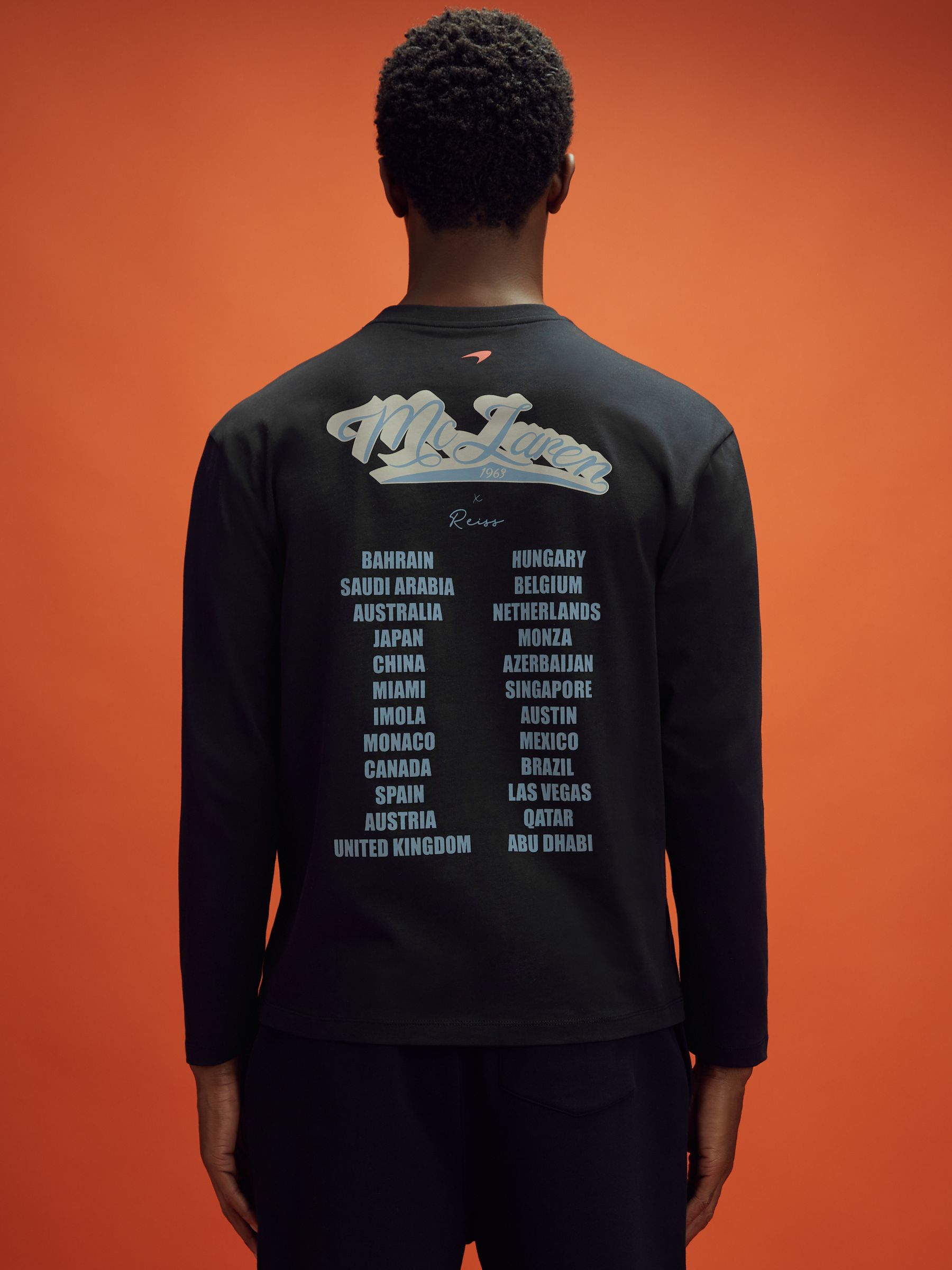 McLaren F1 Crew Neck Tour T-Shirt in Black - Image 3 of 12