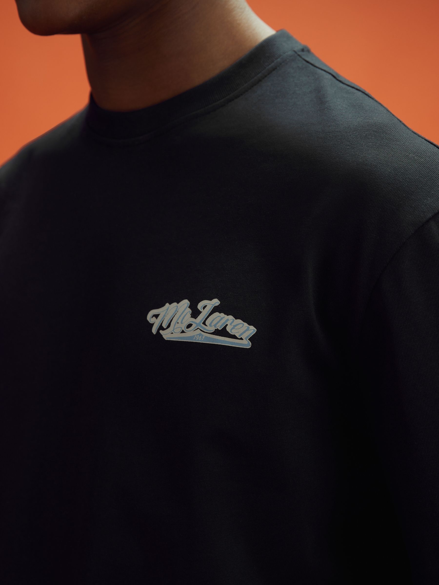 McLaren F1 Crew Neck Tour T-Shirt in Black - Image 5 of 12