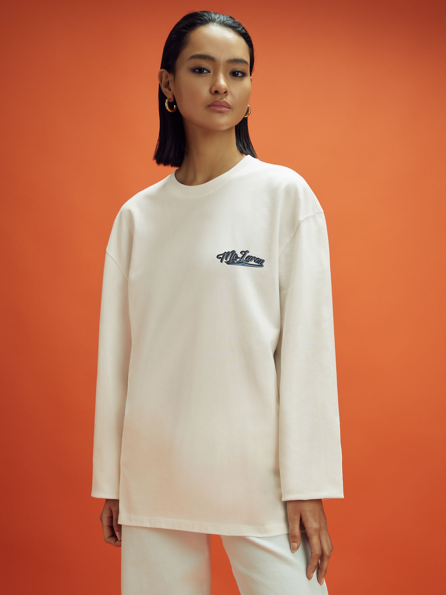 McLaren F1 Crew Neck Tour T-Shirt in White - Image 6 of 12