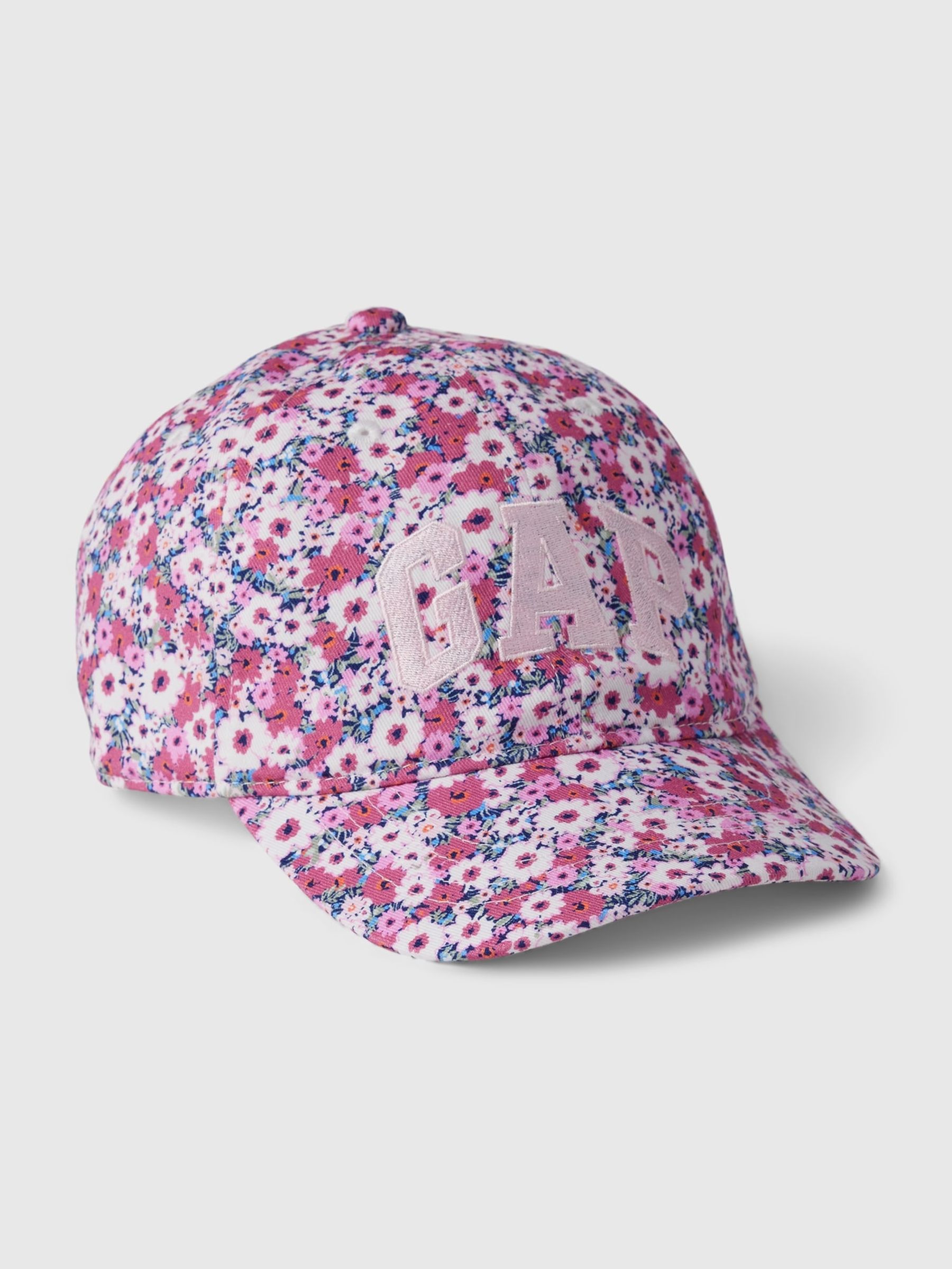 Pink Kids Print Arch Logo Baseball Hat - Image 1 of 1