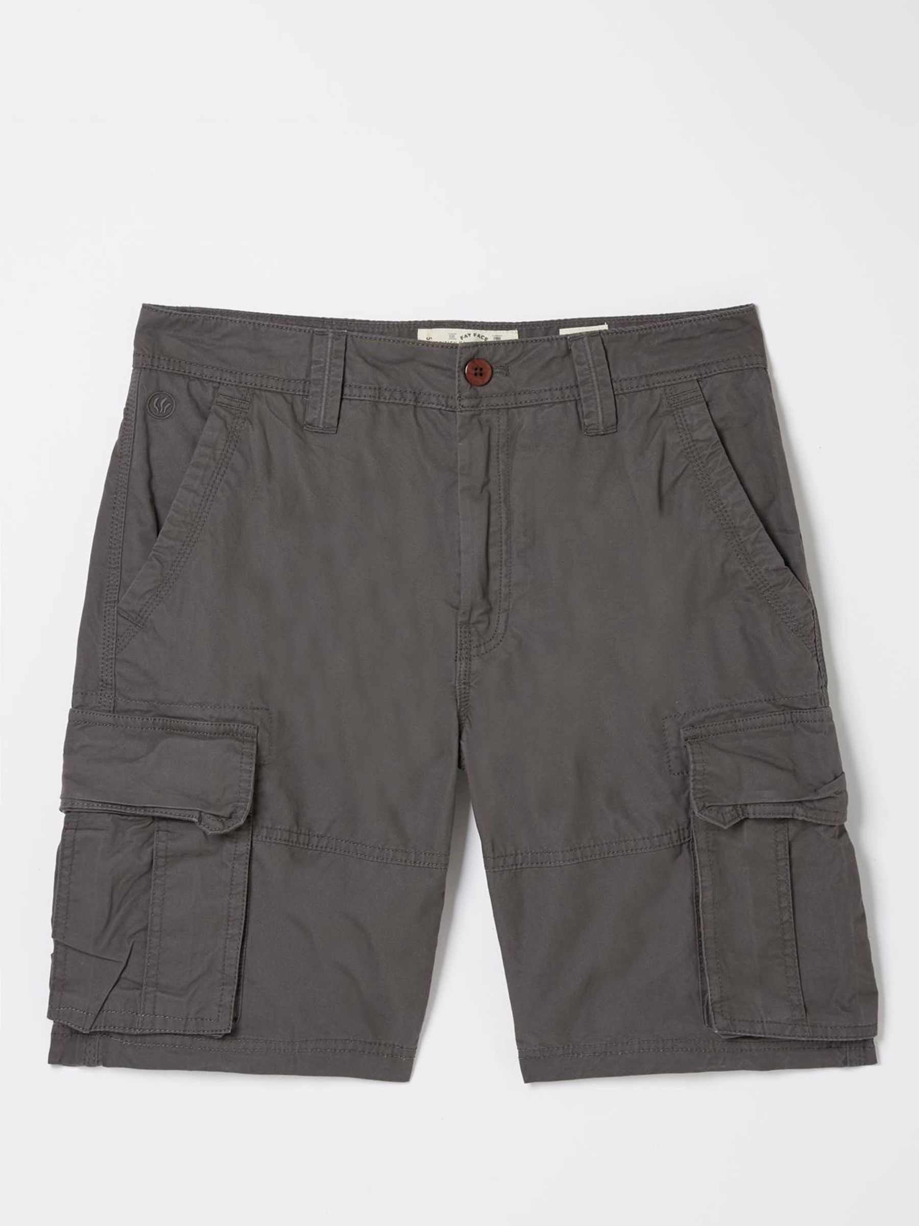Bude Grey Lightweight Cargo Shorts - Image 4 of 4