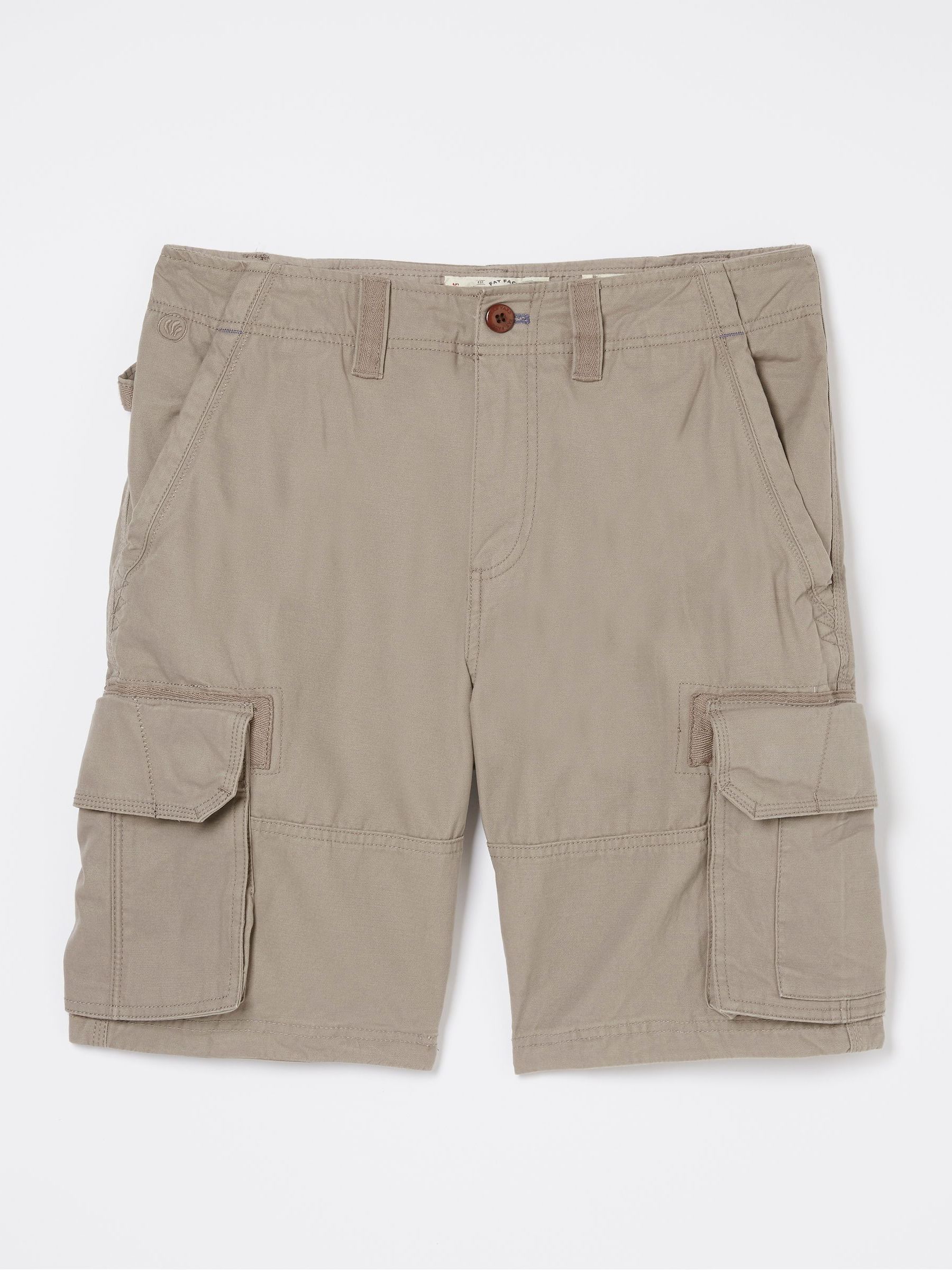 Breakyard Grey Cargo Shorts - Image 4 of 4