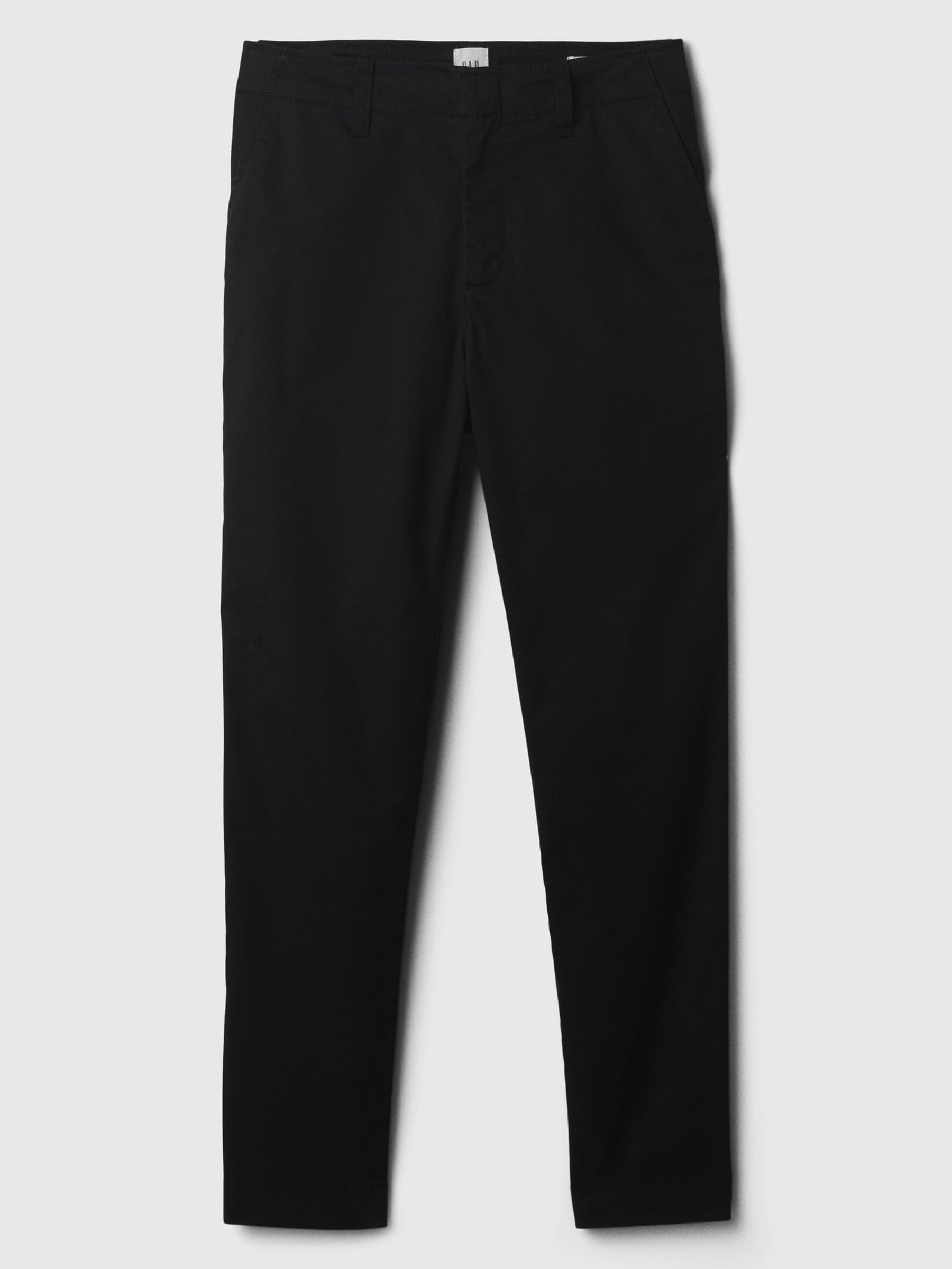Black Mid Rise Ankle Length Downtown Chinos - Image 4 of 4