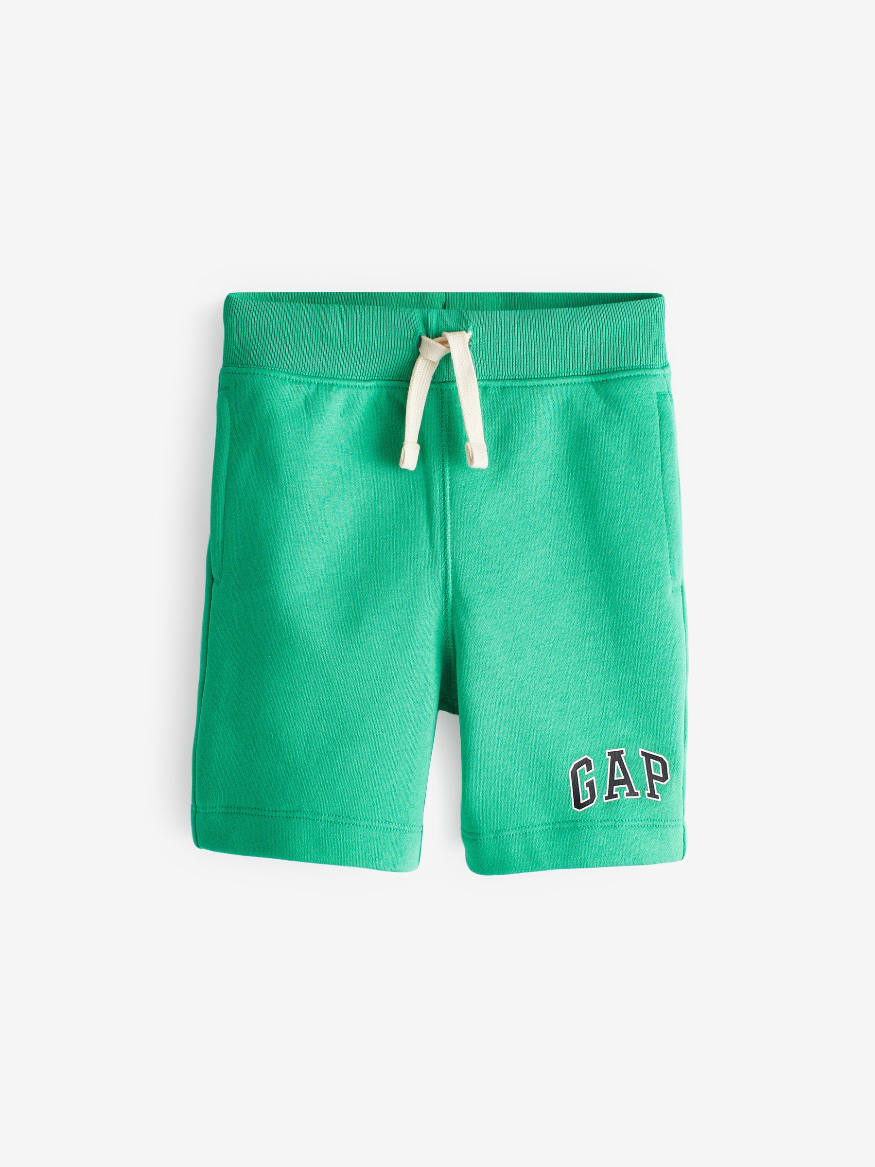 Green Pull On Logo Jogger Shorts (4-13yrs) - Image 1 of 1