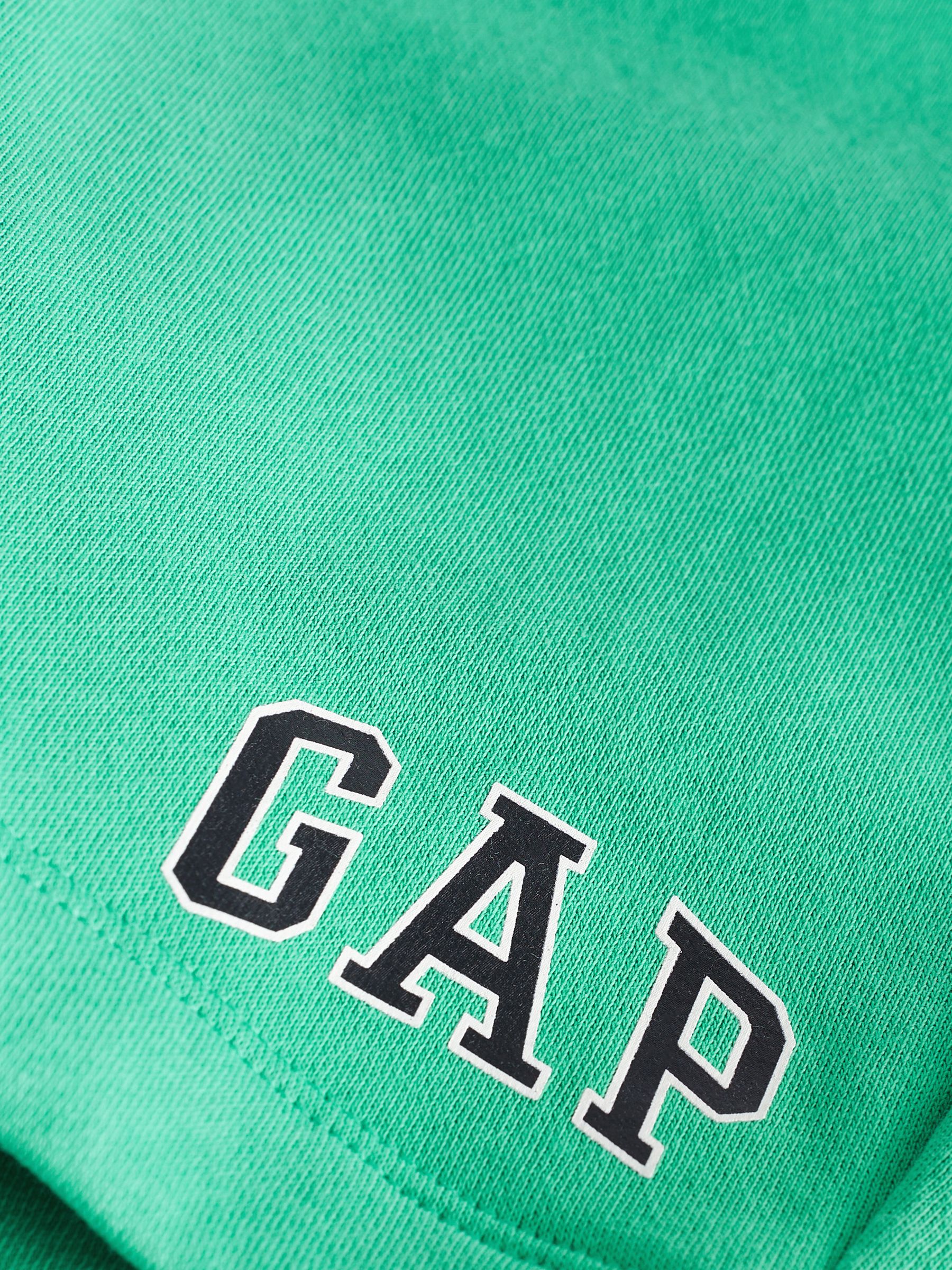 Green Pull On Logo Jogger Shorts (4-13yrs) - Image 2 of 5