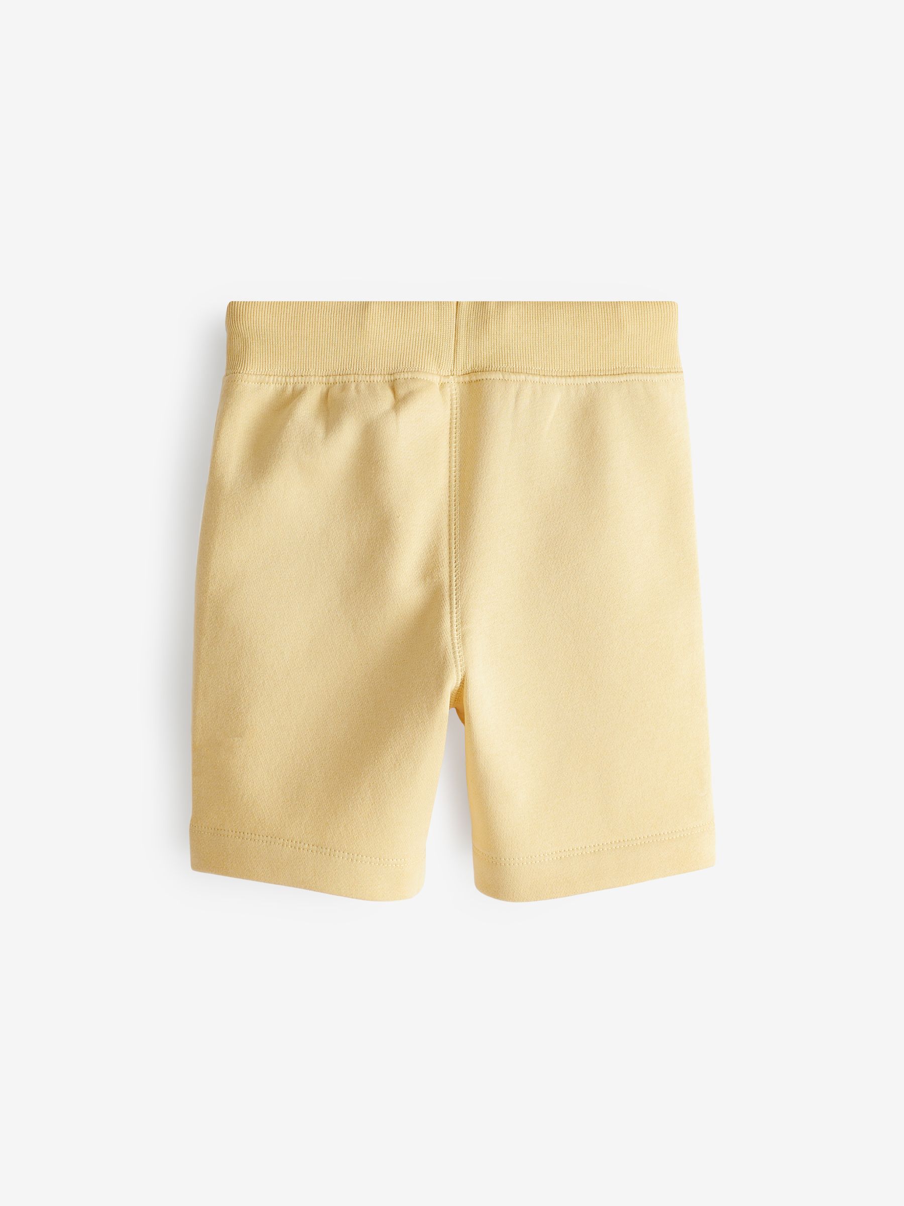 Yellow Pull On Logo Jogger Shorts (4-13yrs) - Image 7 of 9