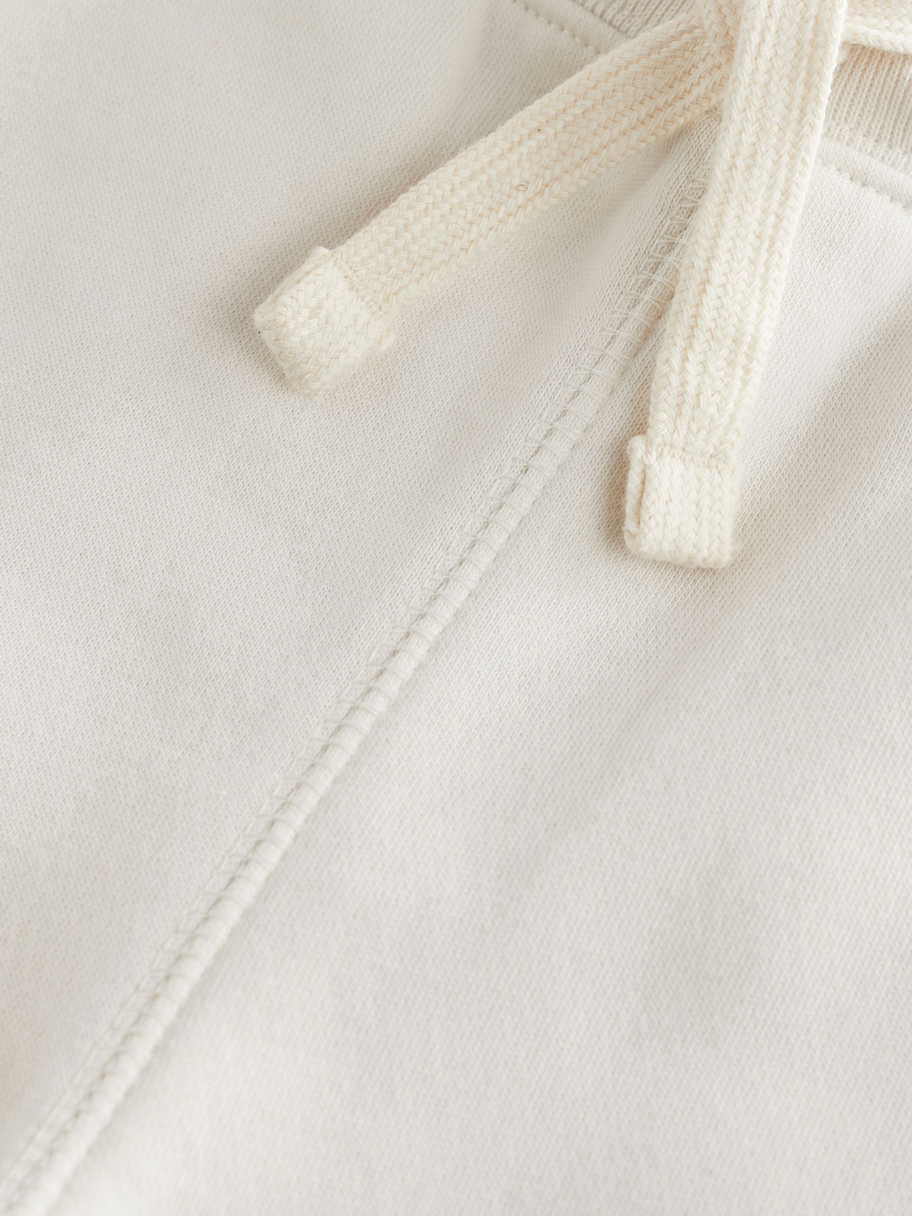 Cream Pull On Logo Jogger Shorts (4-13yrs) - Image 4 of 4