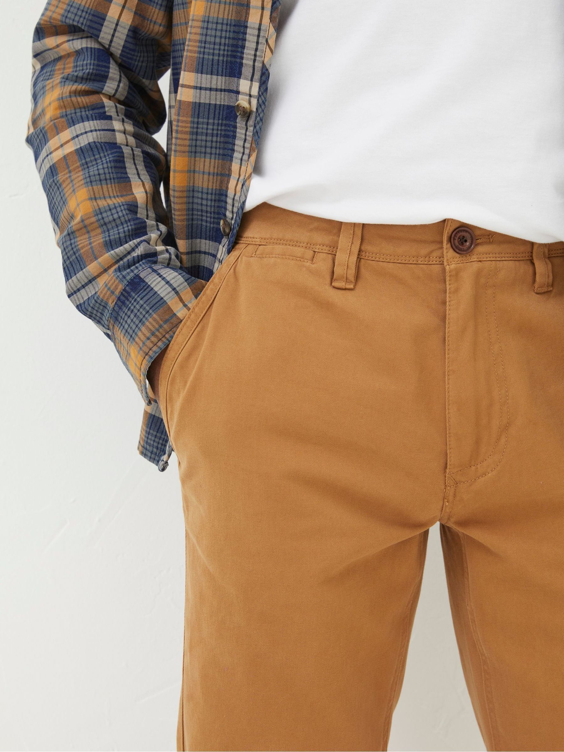 Brown Modern Coastal Chinos - Image 4 of 5
