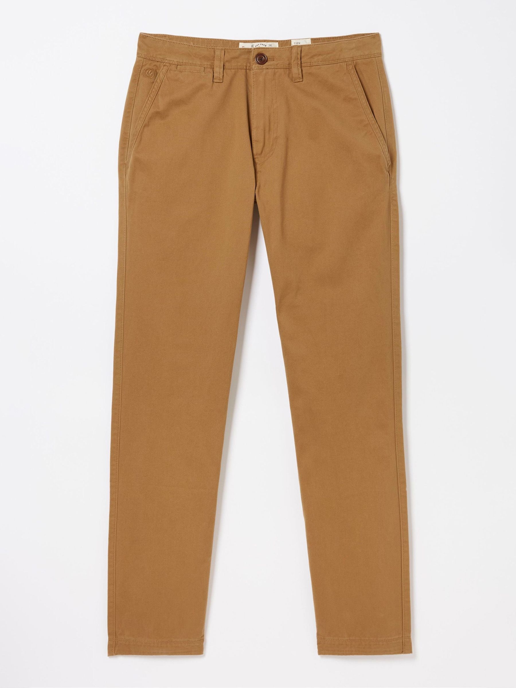 Brown Modern Coastal Chinos - Image 5 of 5
