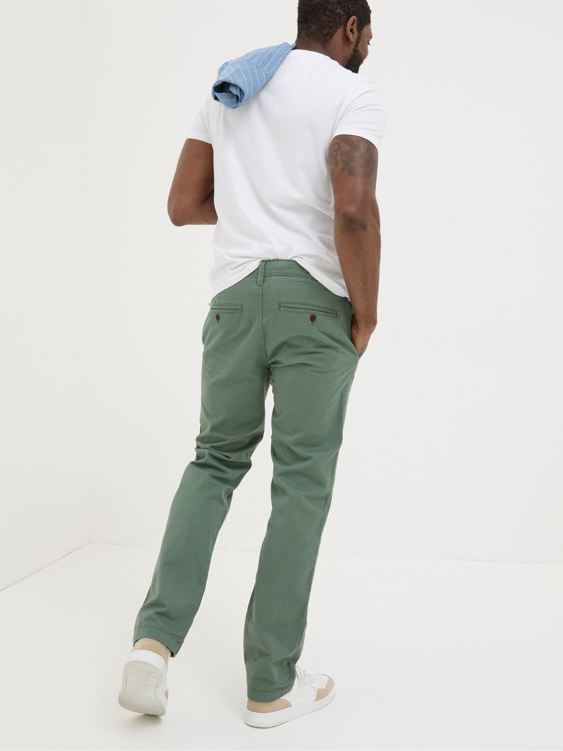 Green Modern Coastal Chinos - Image 2 of 5